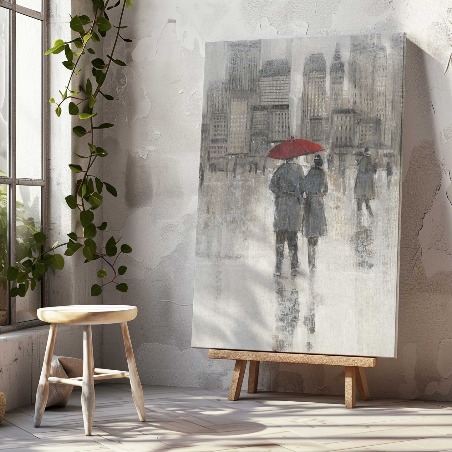 Picture of art in a room