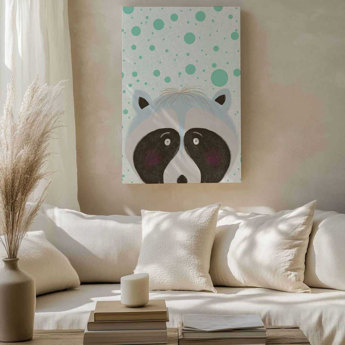 Picture of art in a room