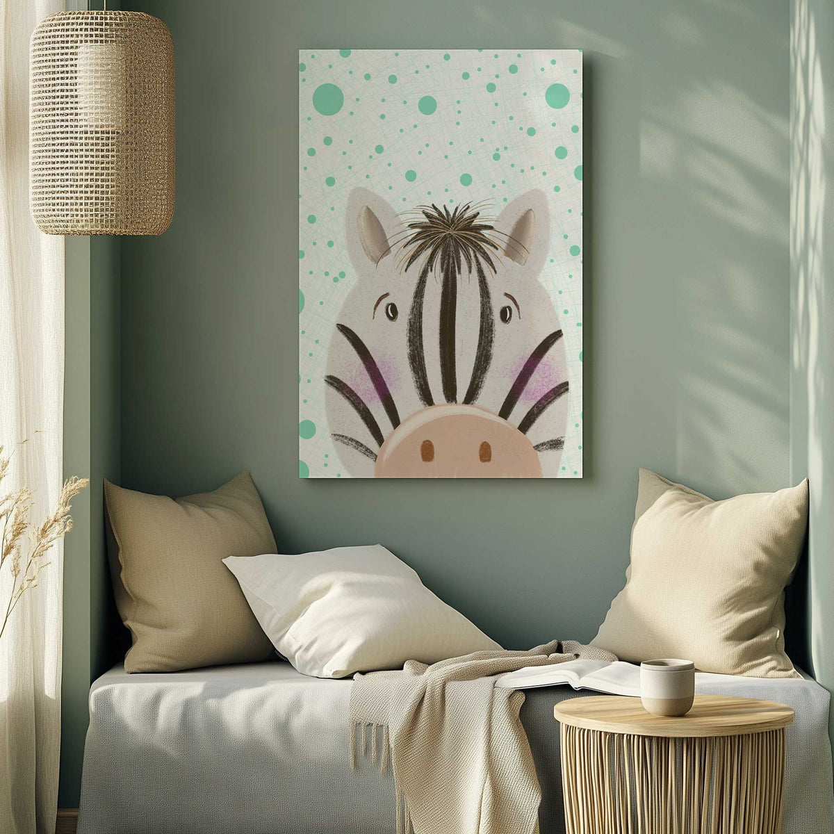 Picture of art in a room
