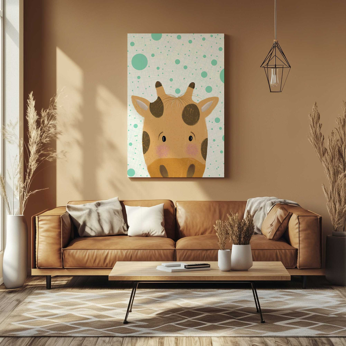 Picture of art in a room