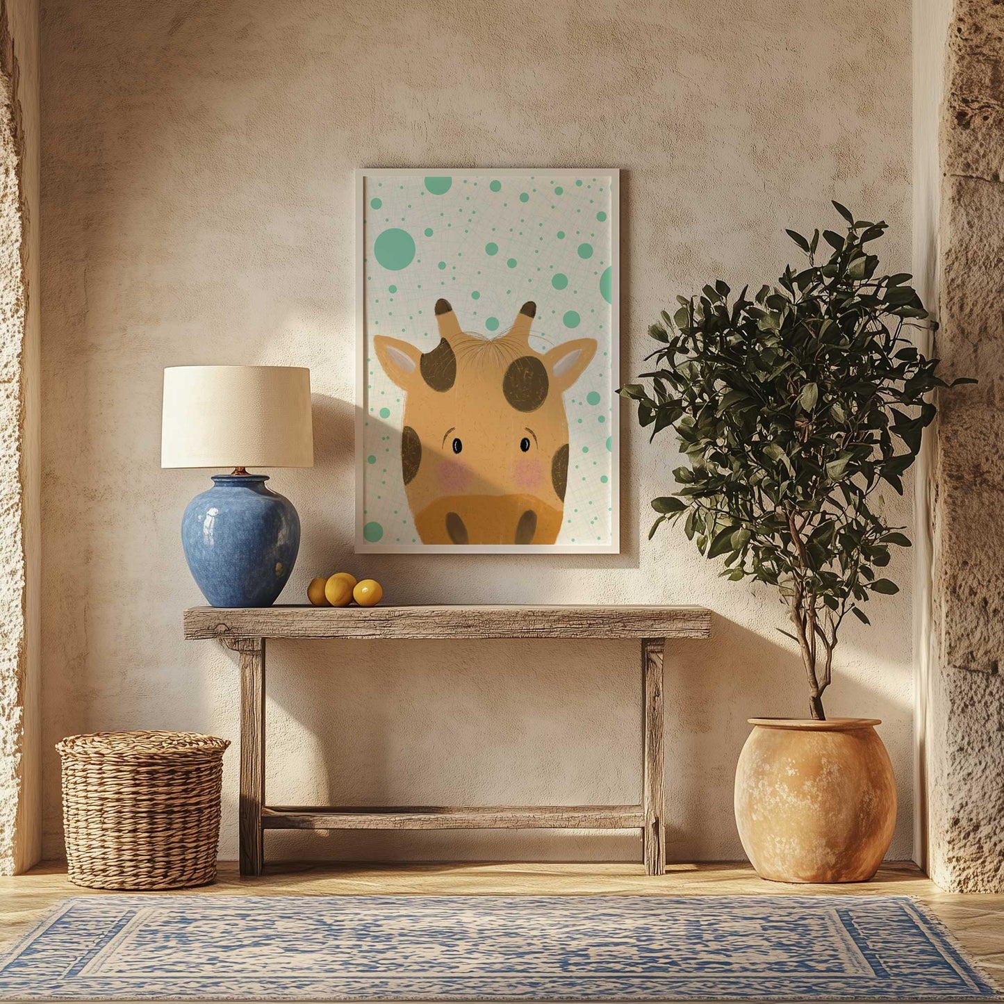 Picture of art in a room