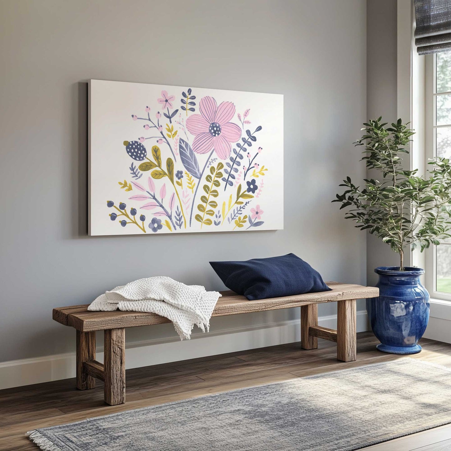 Picture of art in a room