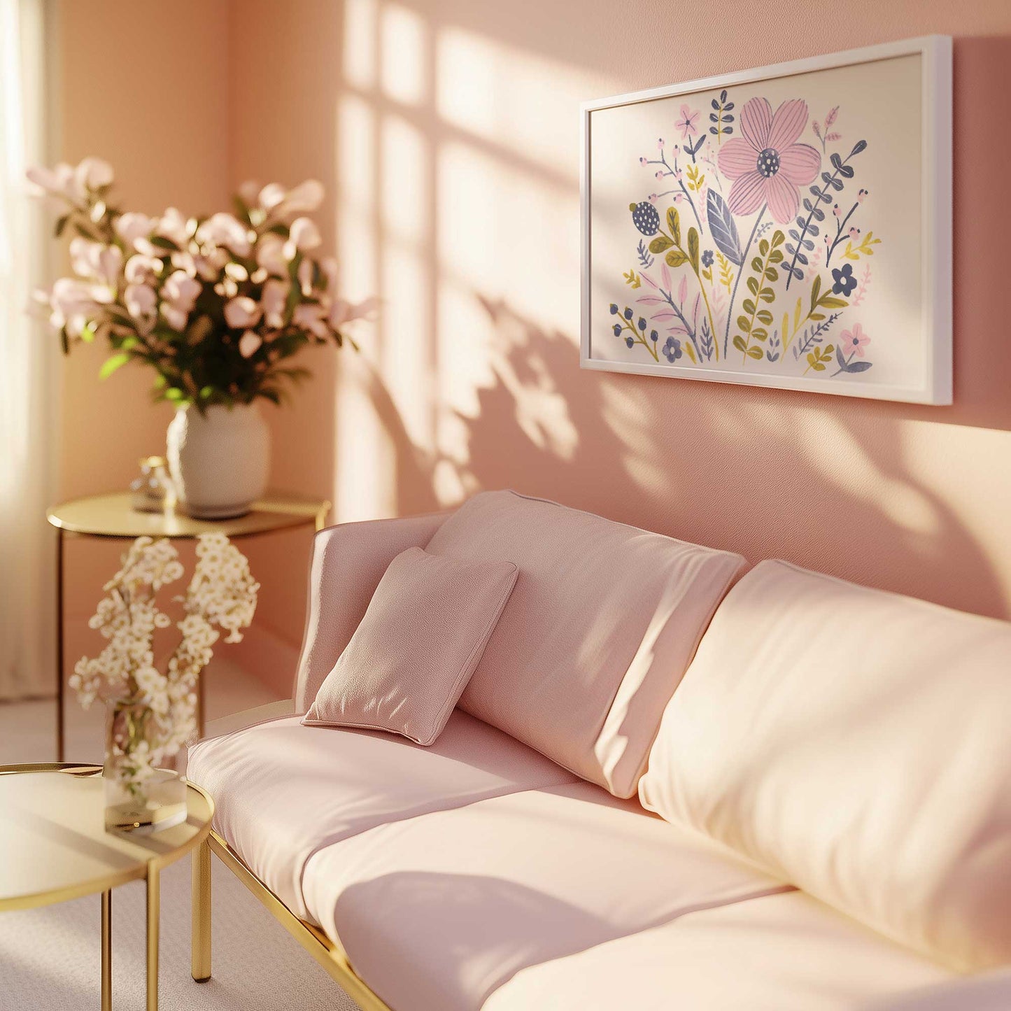 Picture of art in a room