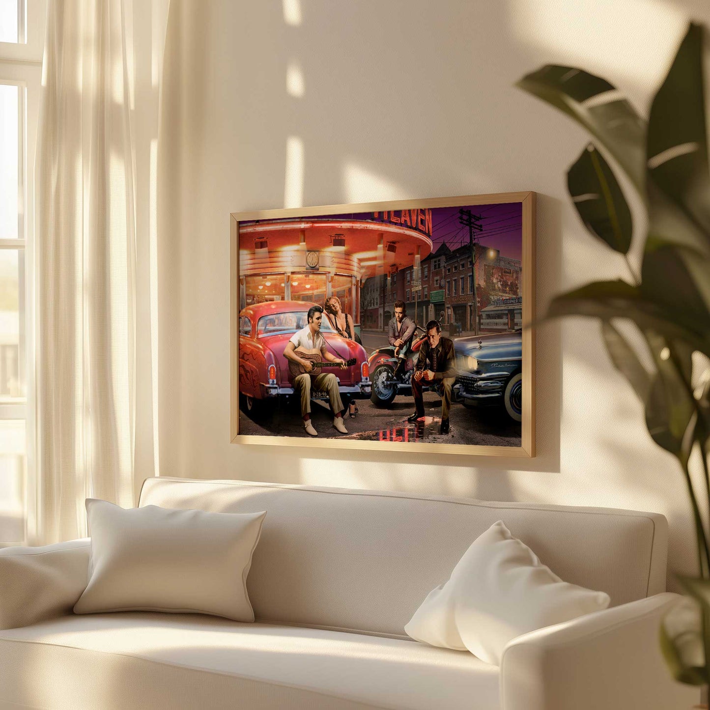 Picture of art in a room