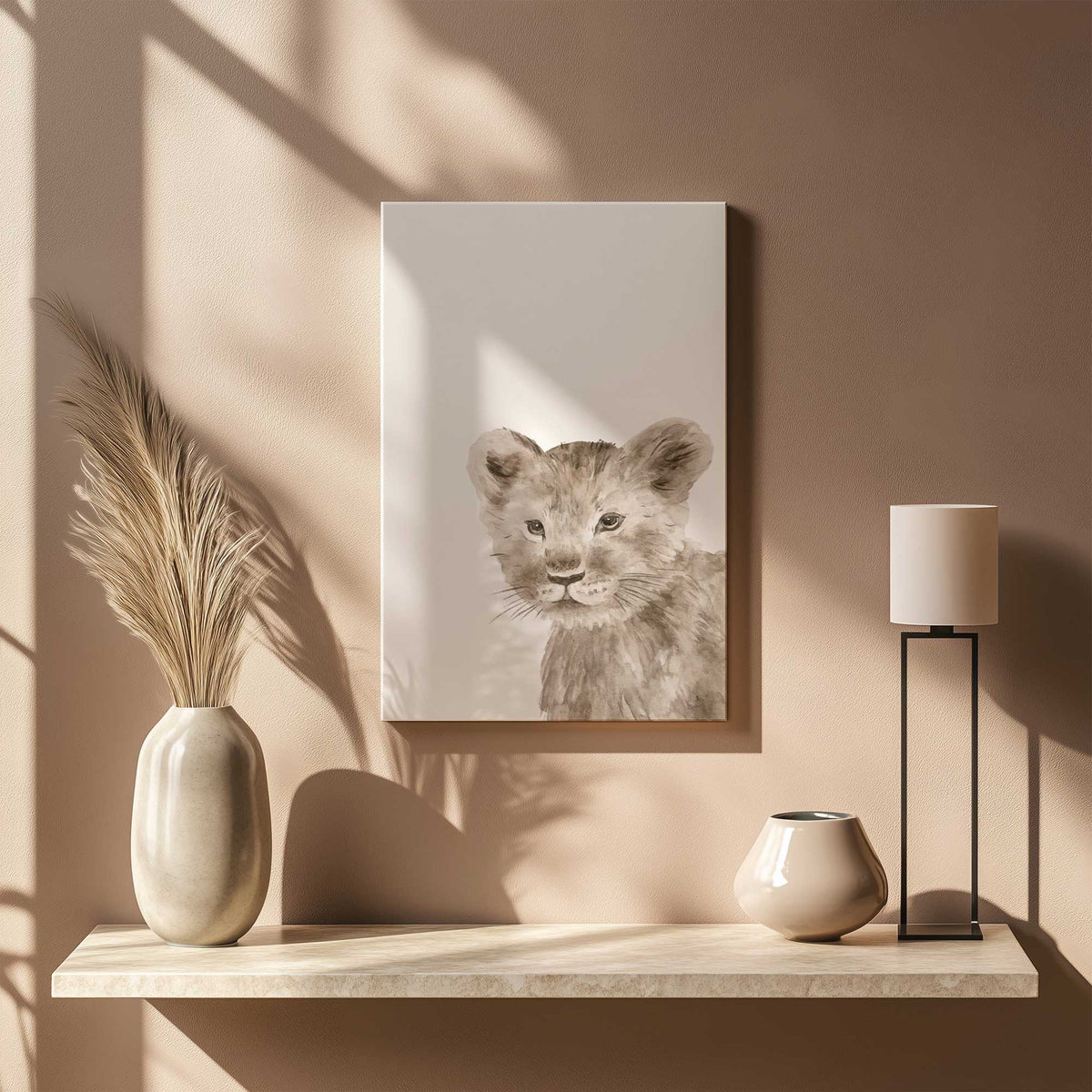 Picture of art in a room
