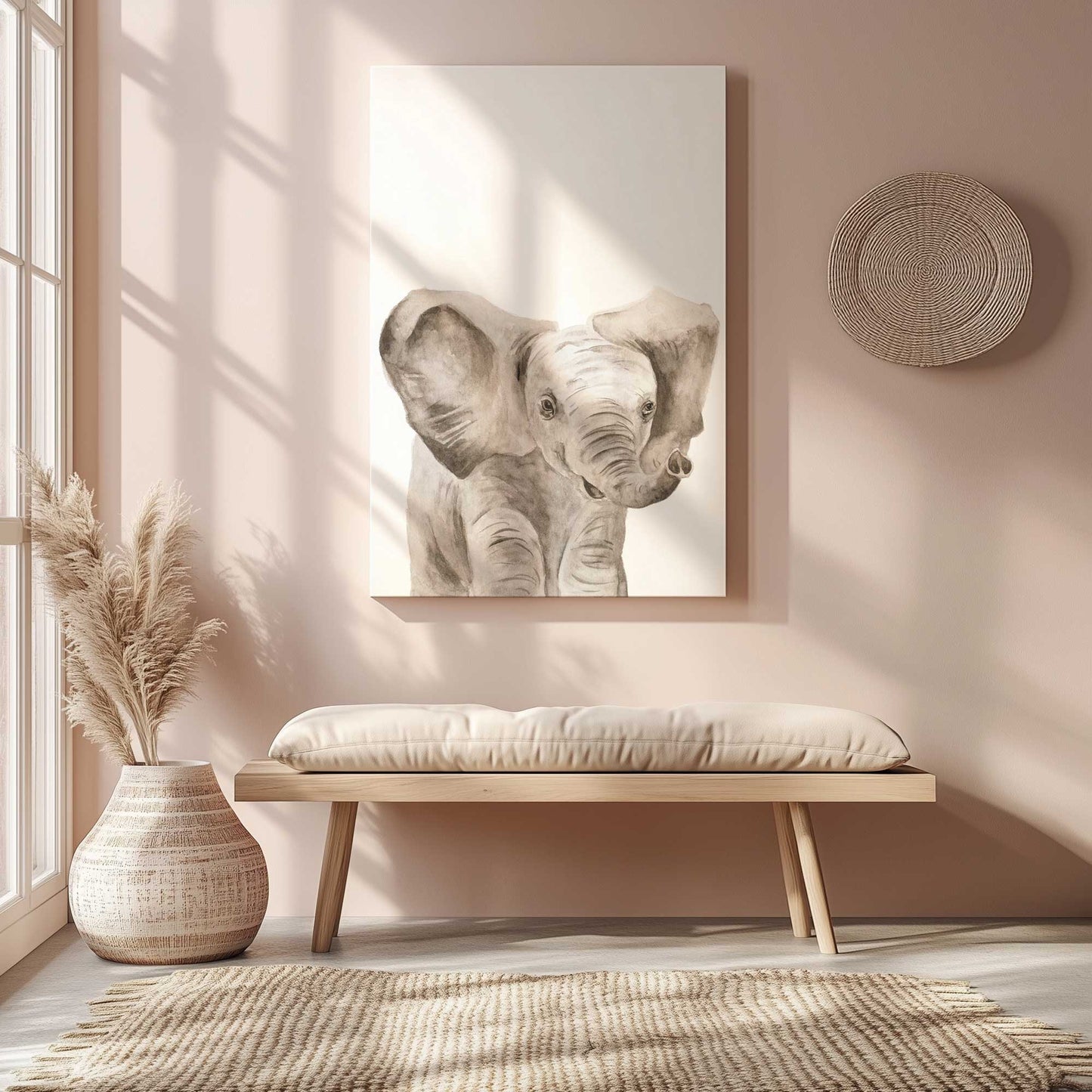 Picture of art in a room