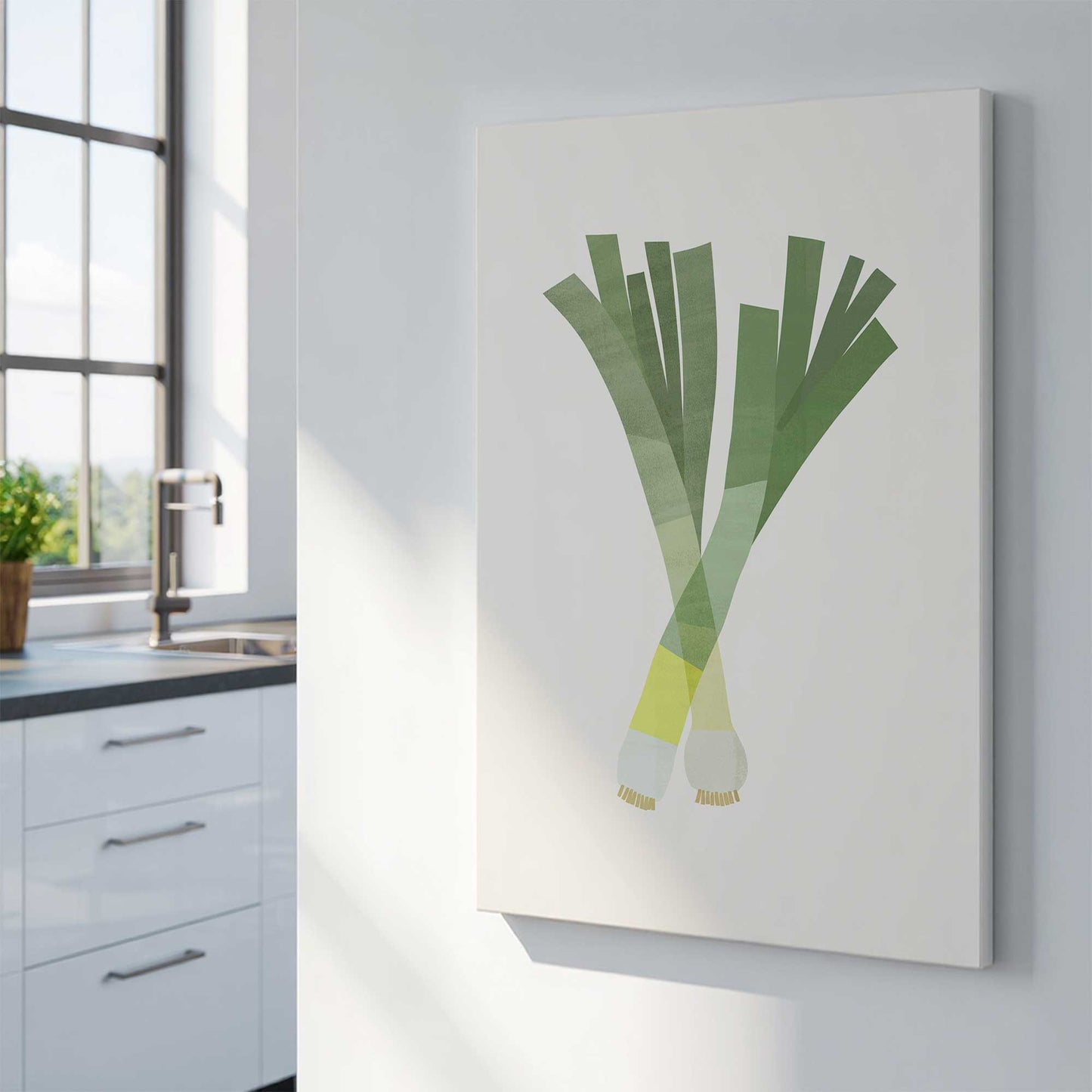 Picture of art in a room