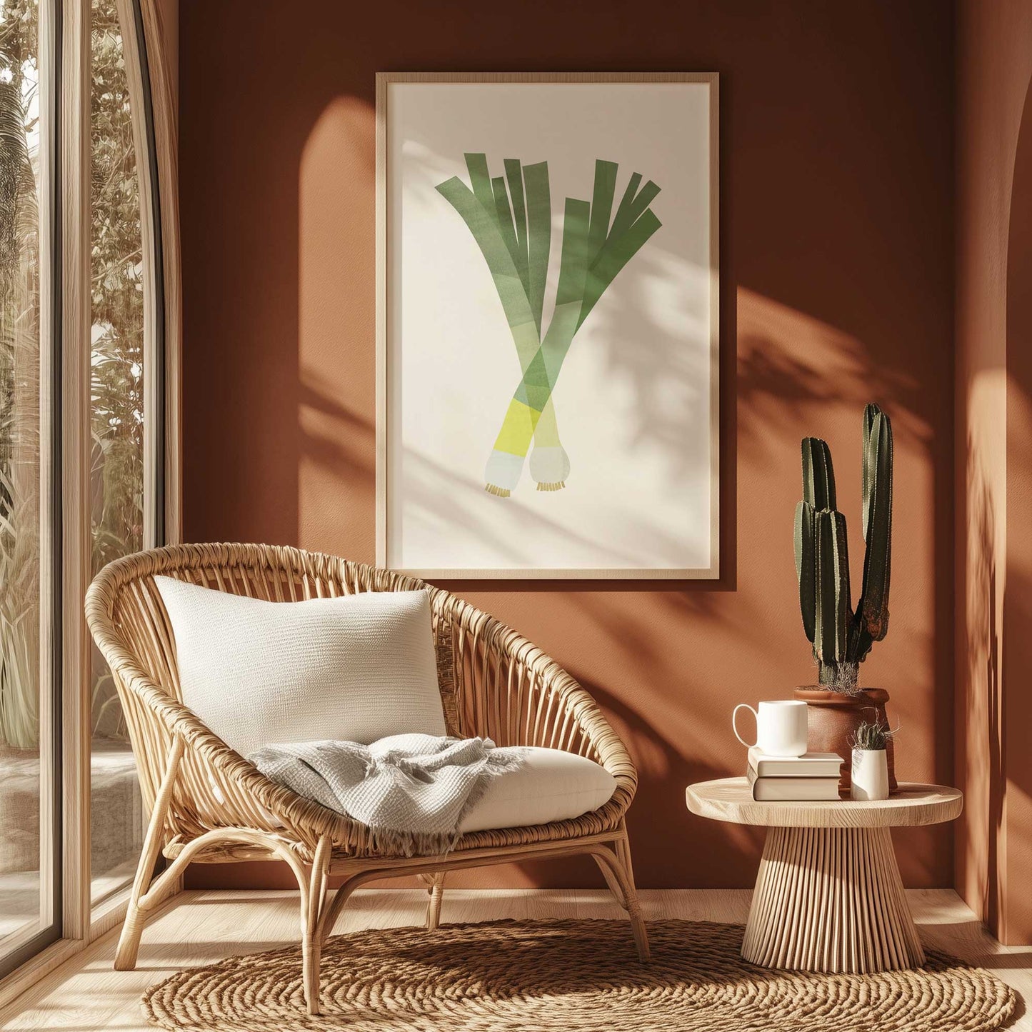 Picture of art in a room