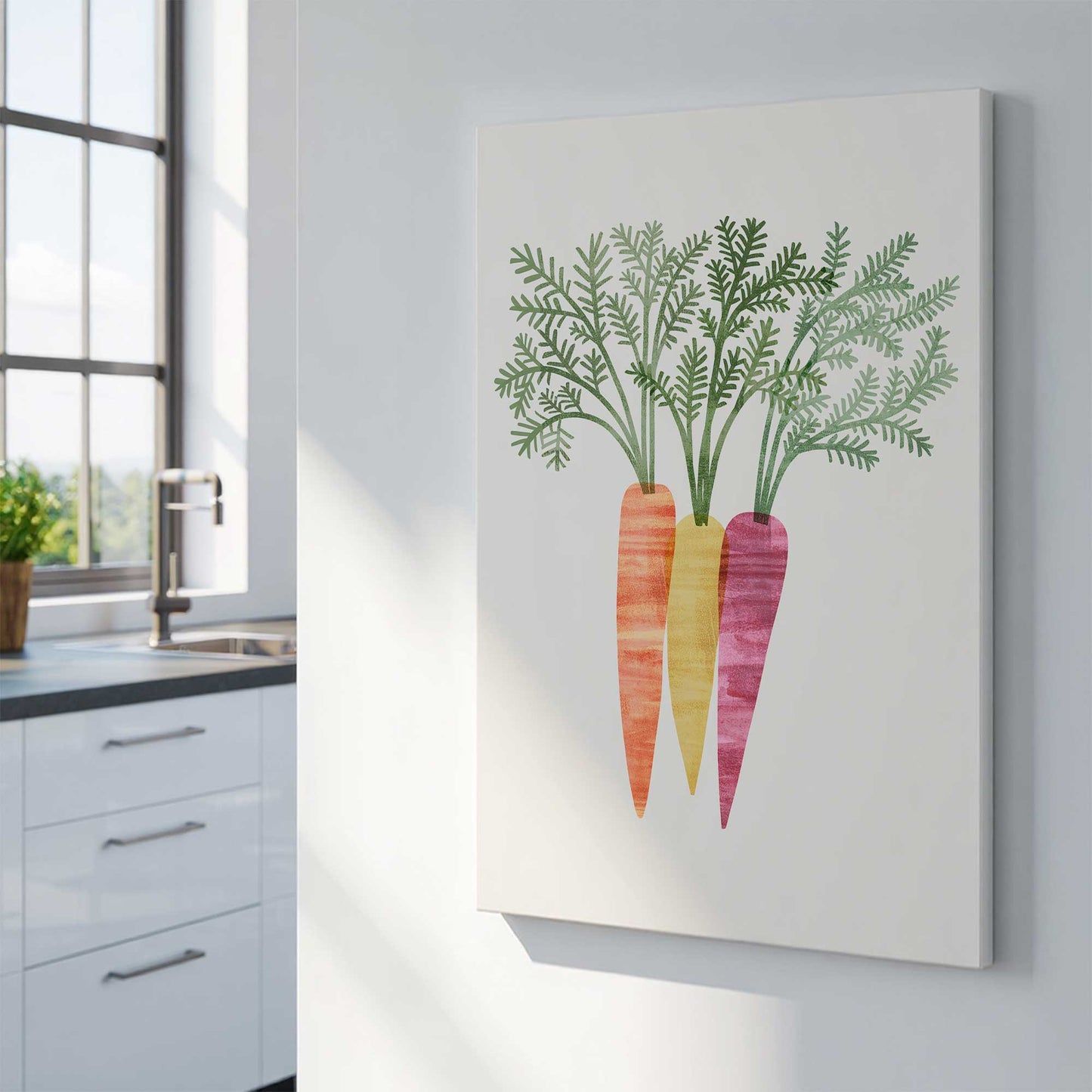 Picture of art in a room