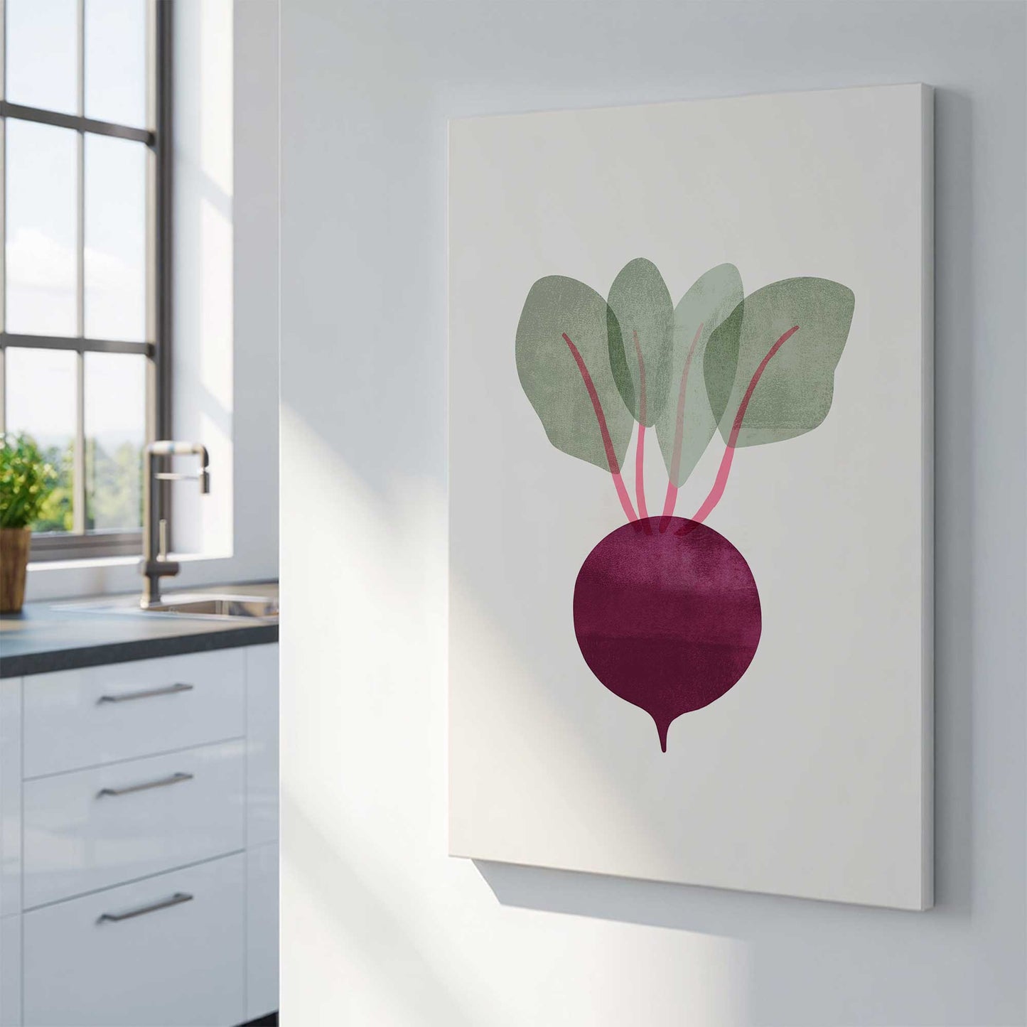 Picture of art in a room