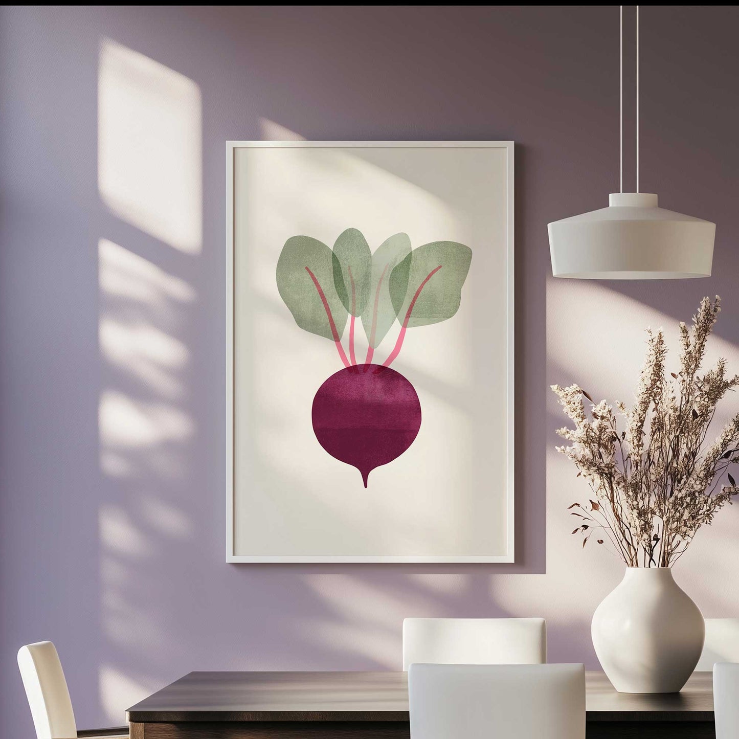 Picture of art in a room
