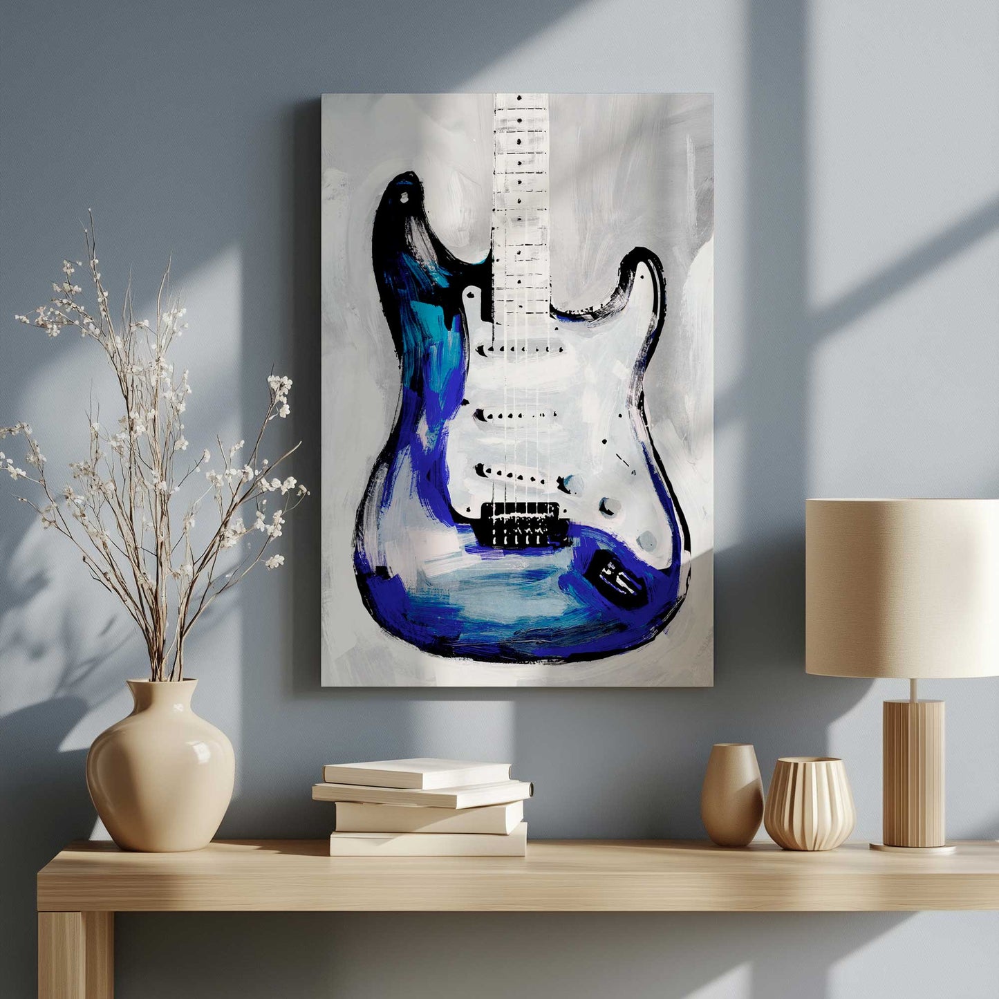 Picture of art in a room