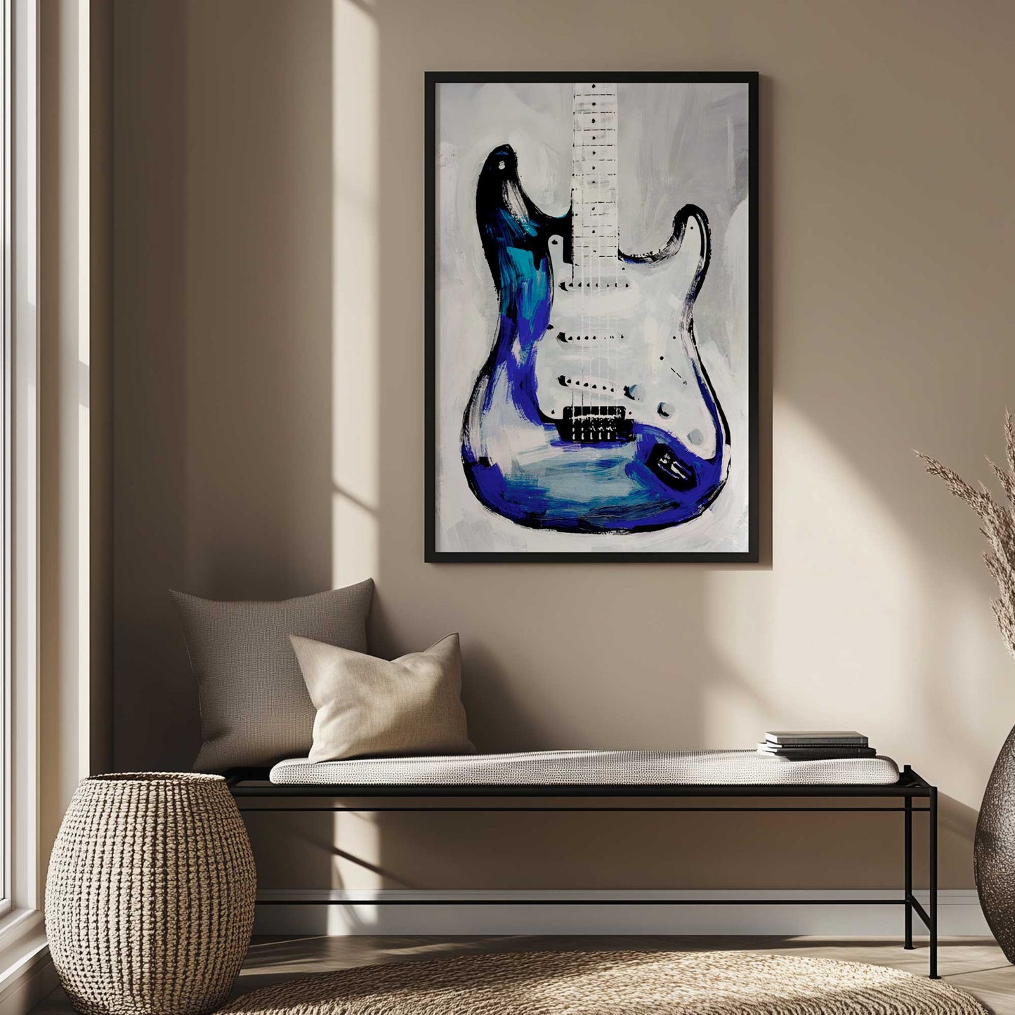 Picture of art in a room
