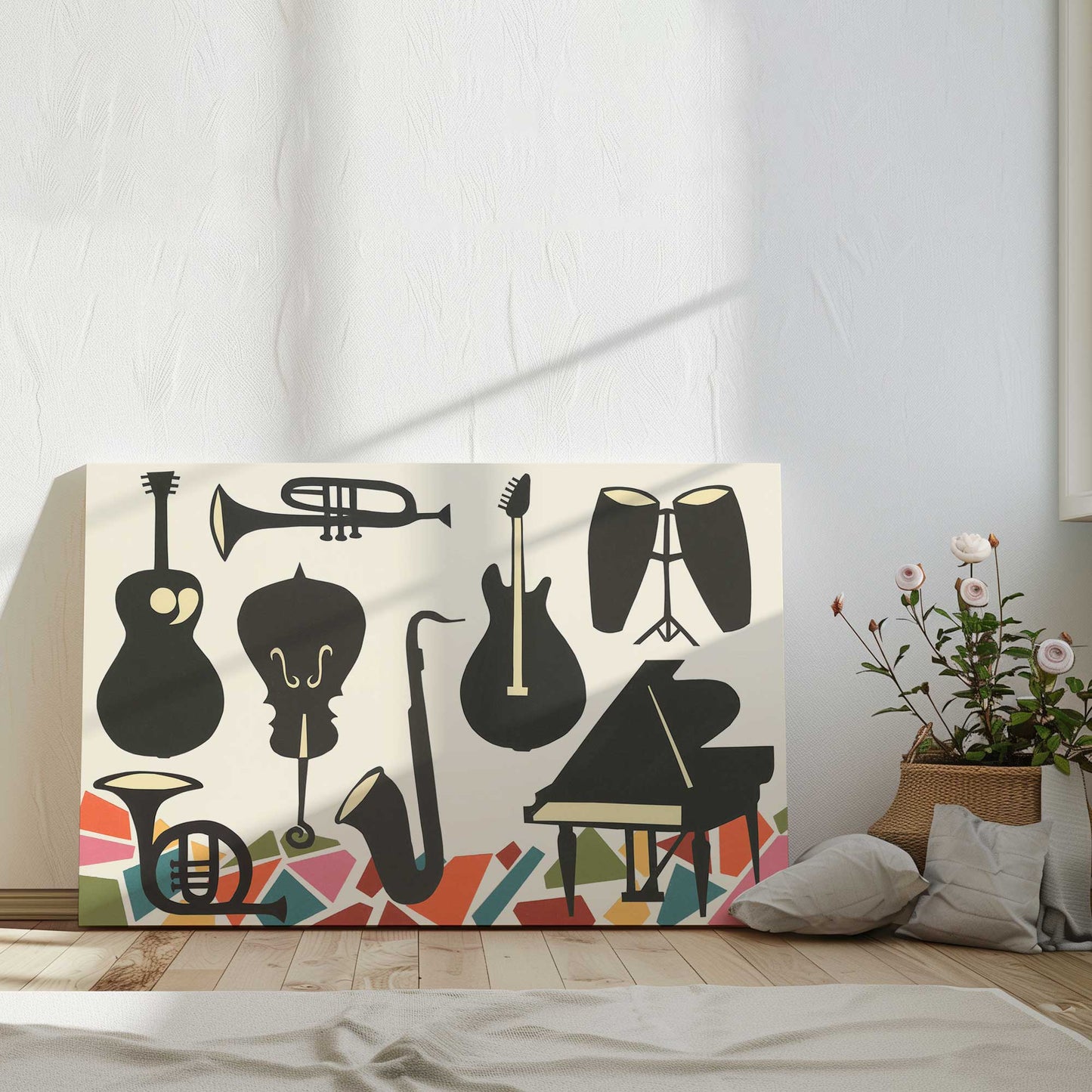 Picture of art in a room
