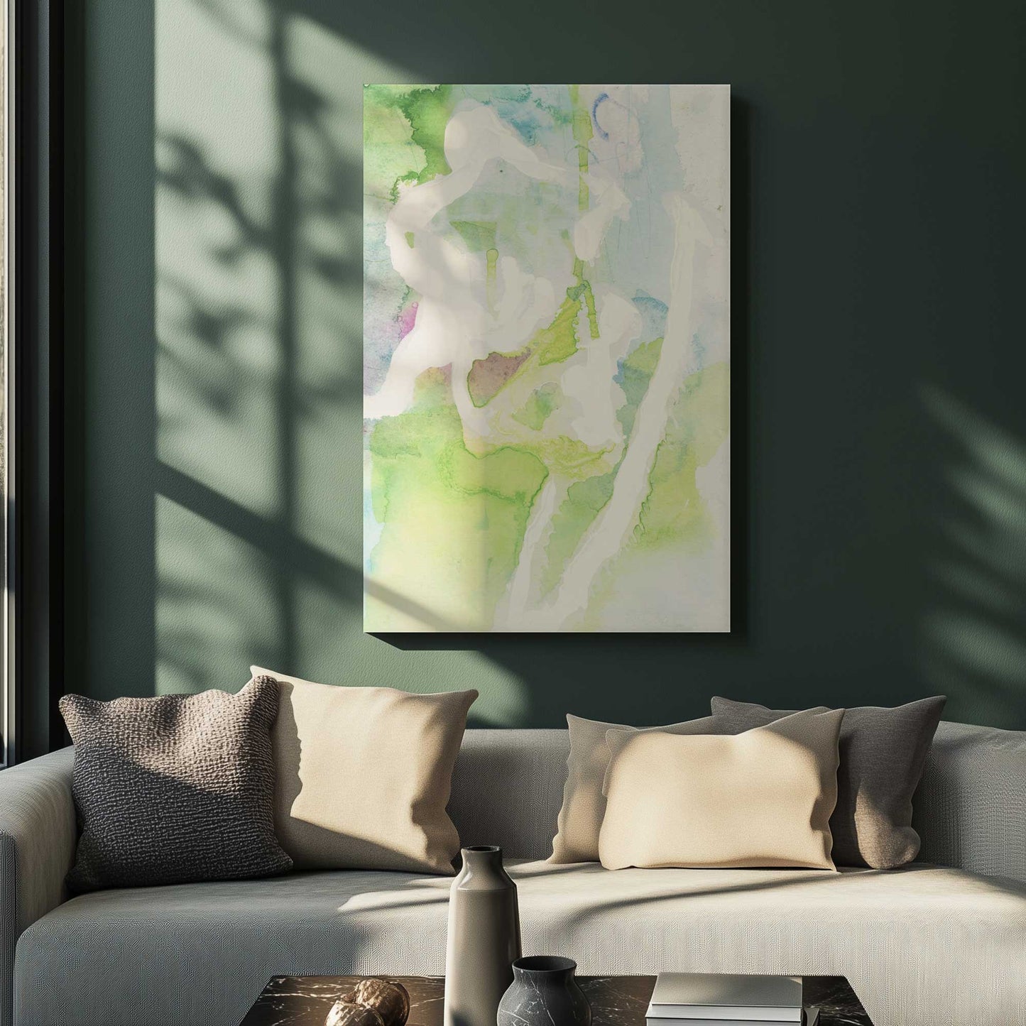 Picture of art in a room