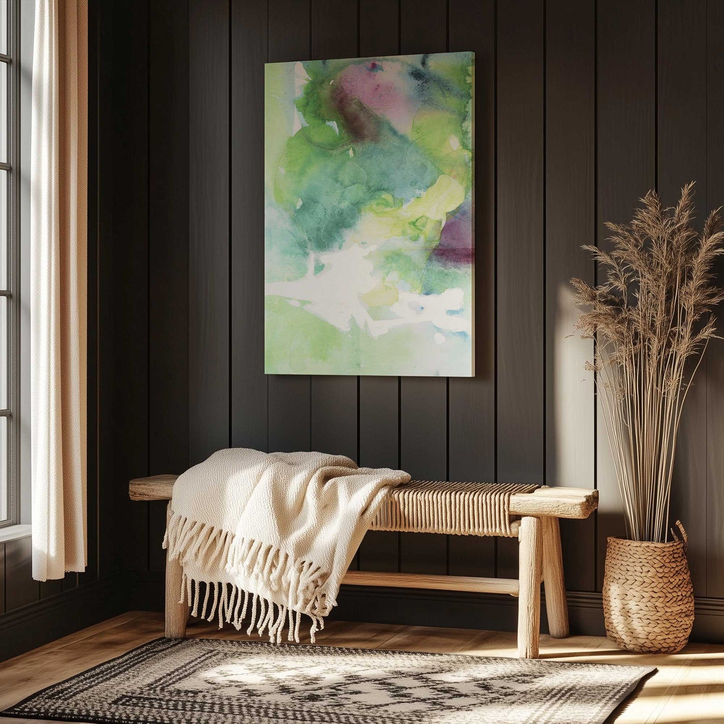 Picture of art in a room