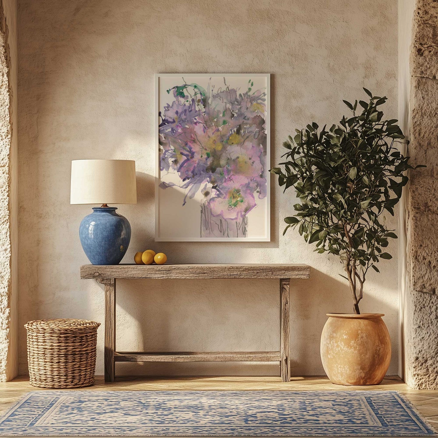 Picture of art in a room