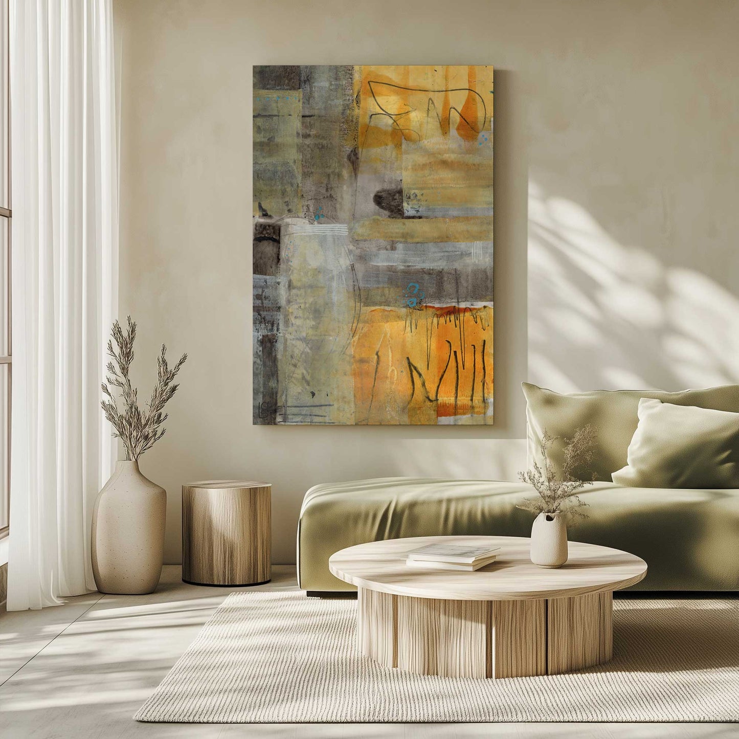 Picture of art in a room