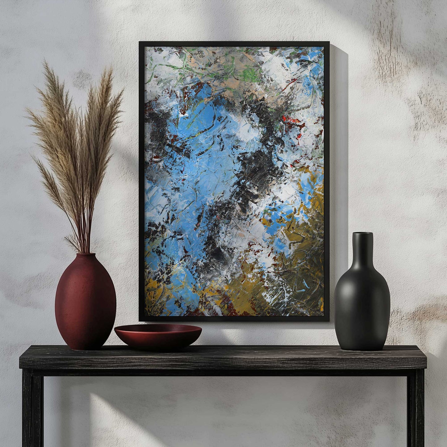 Picture of art in a room