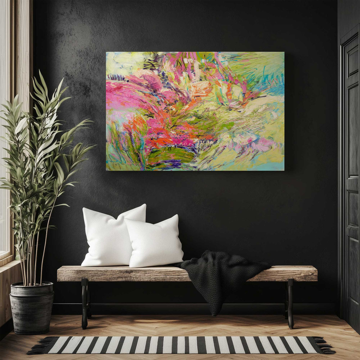 Picture of art in a room