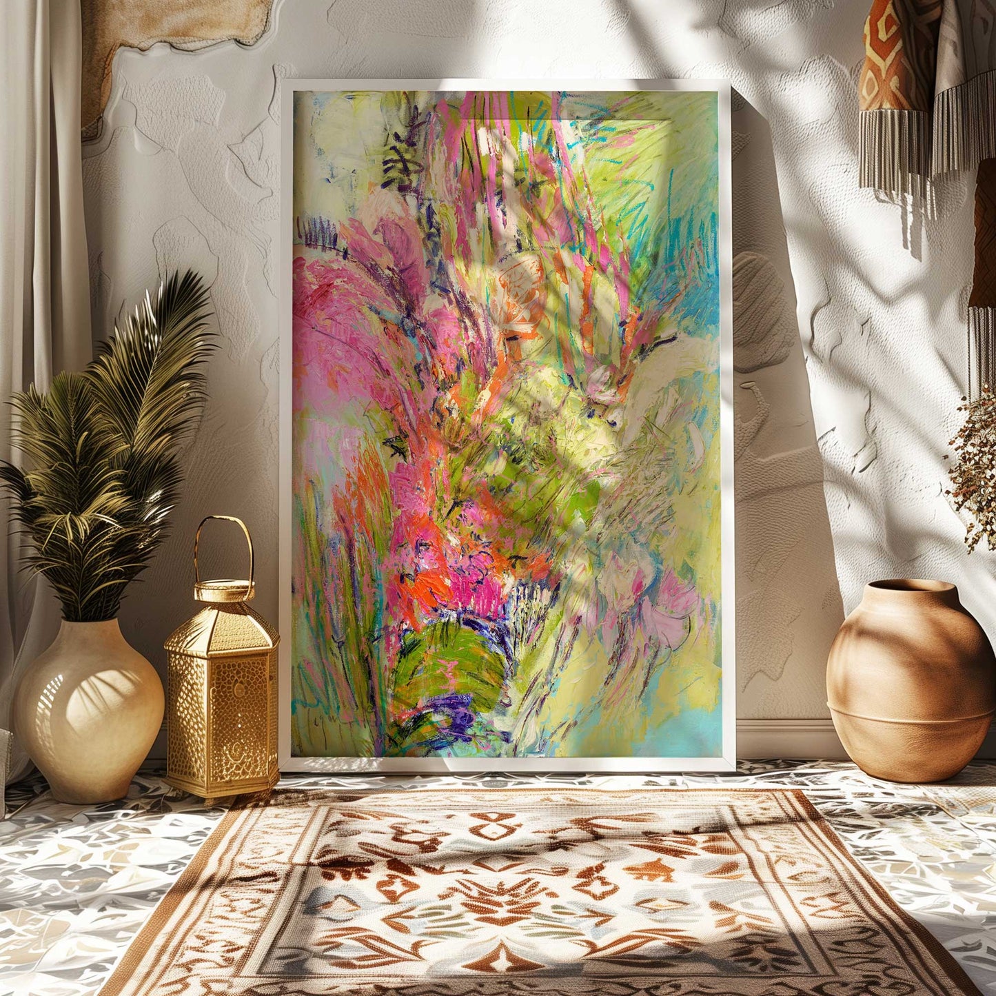 Picture of art in a room