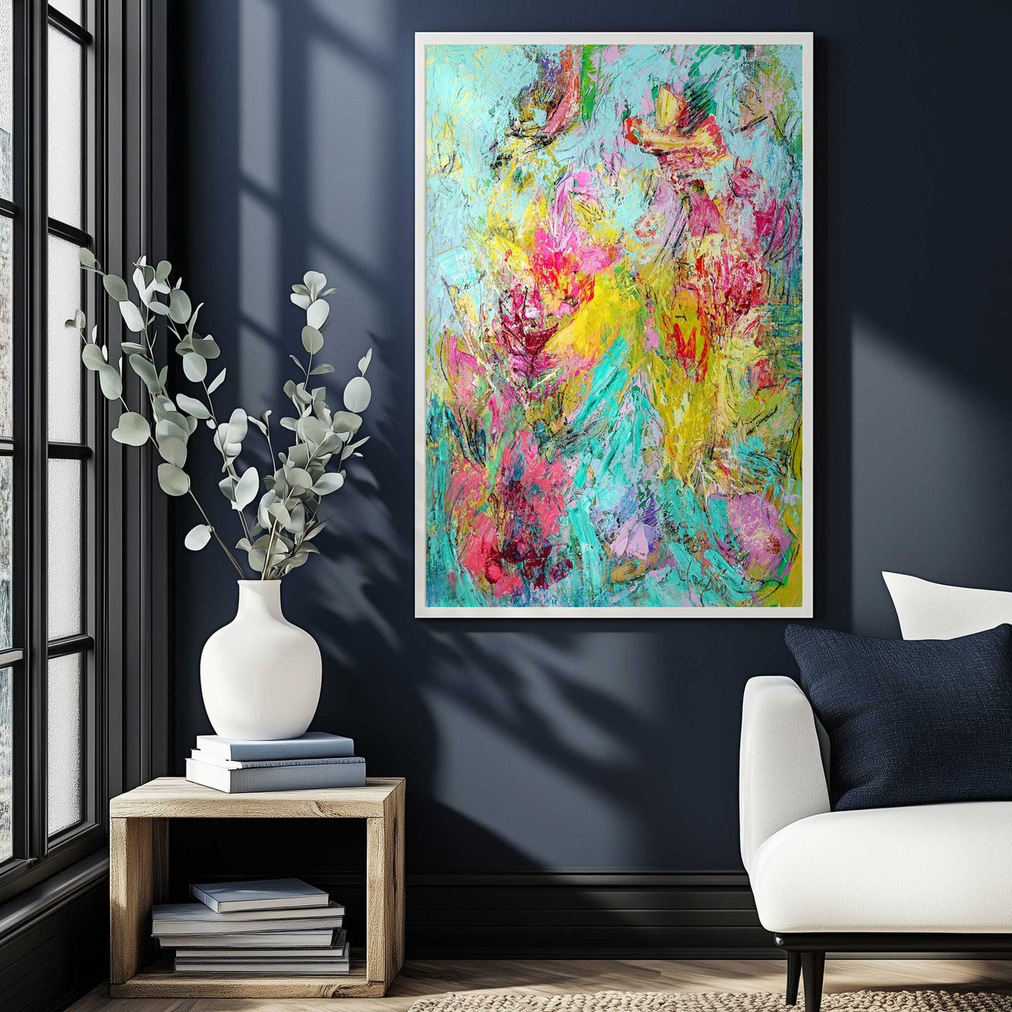 Picture of art in a room