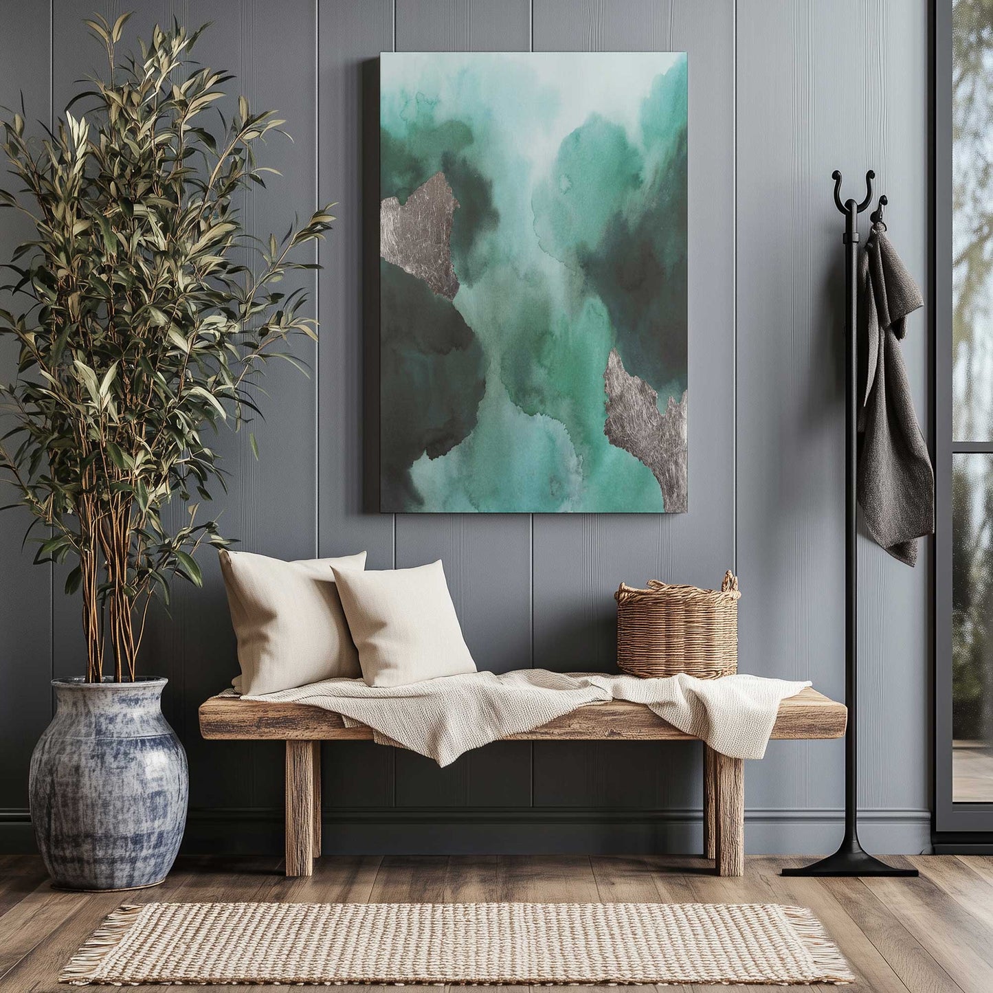 Picture of art in a room