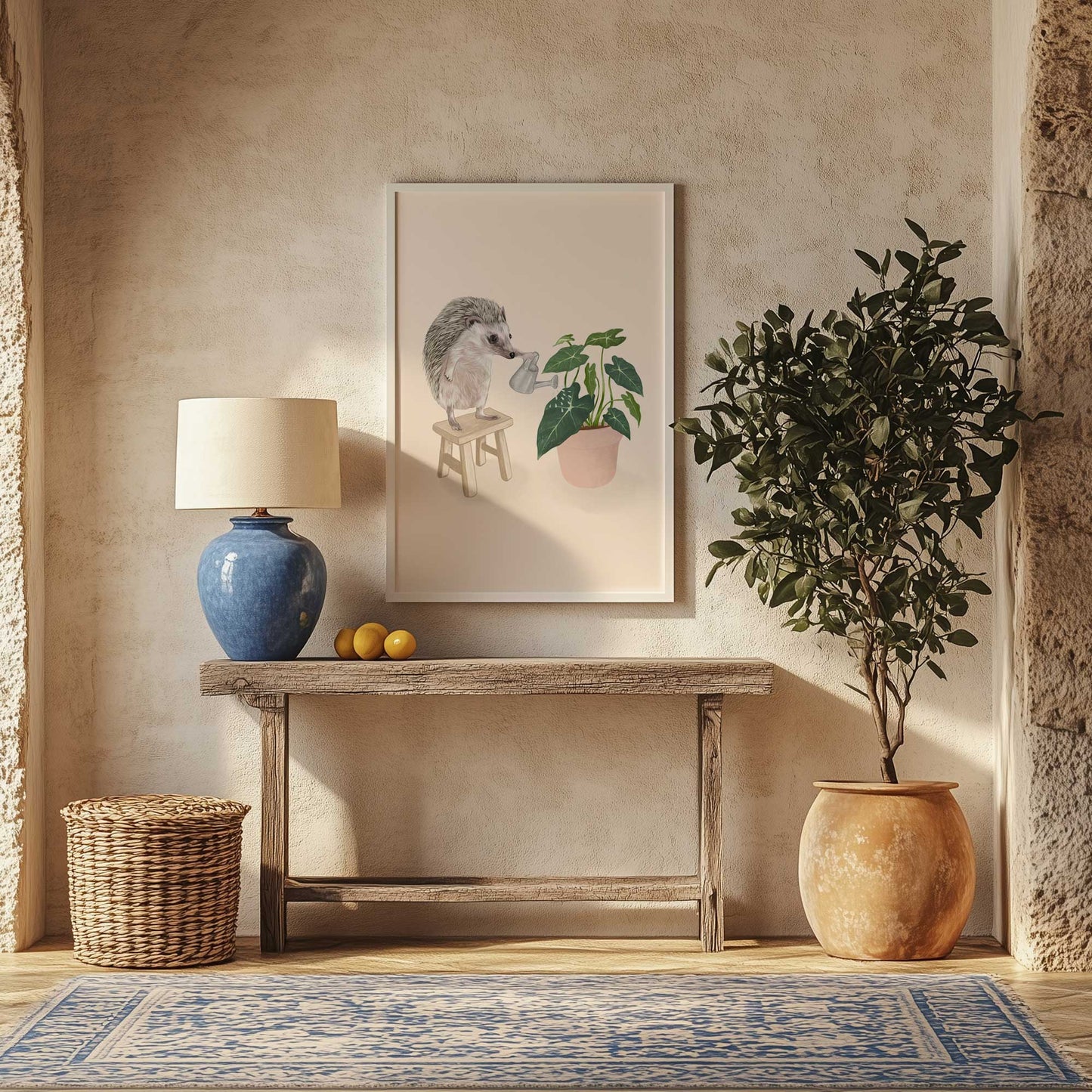 Picture of art in a room