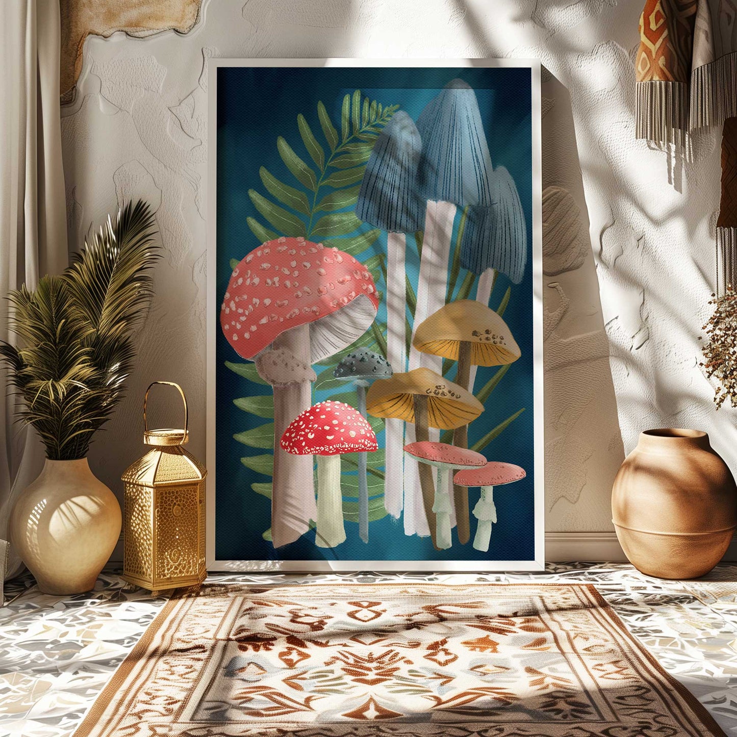 Picture of art in a room