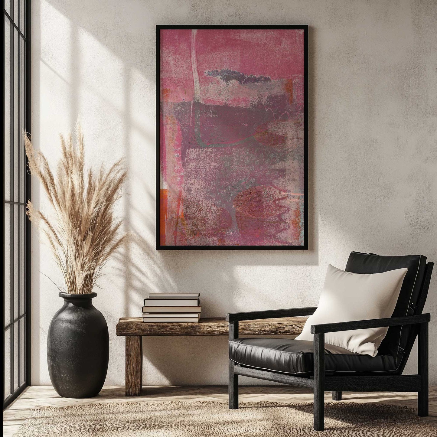Picture of art in a room