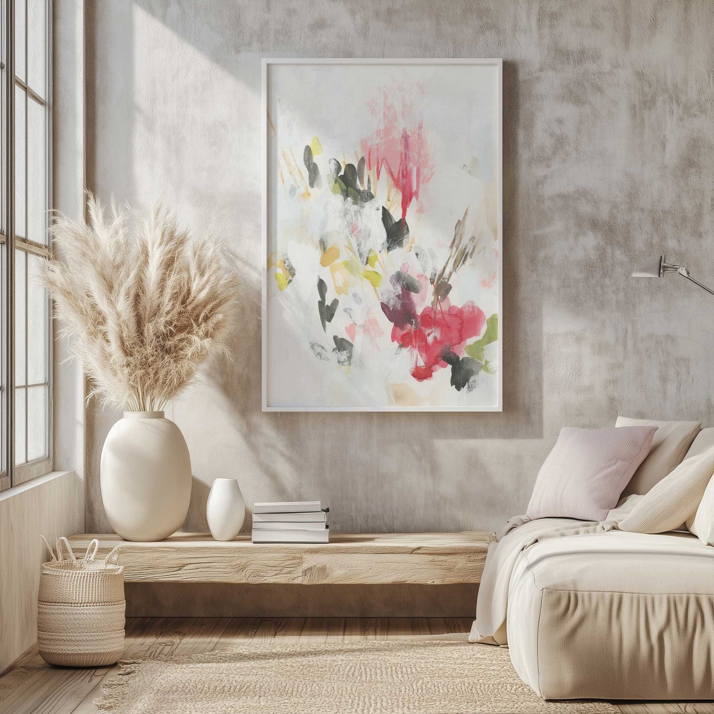 Picture of art in a room