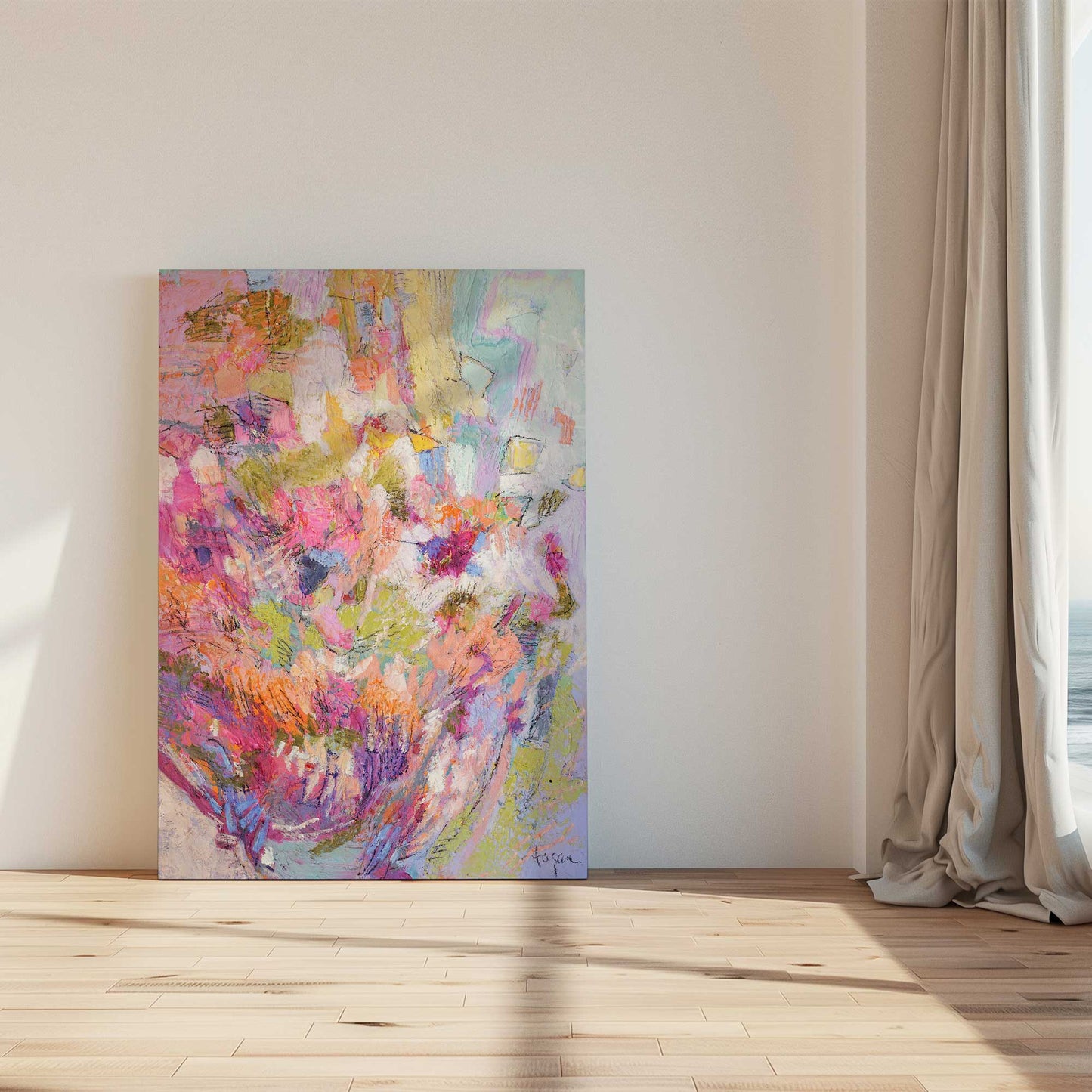 Picture of art in a room