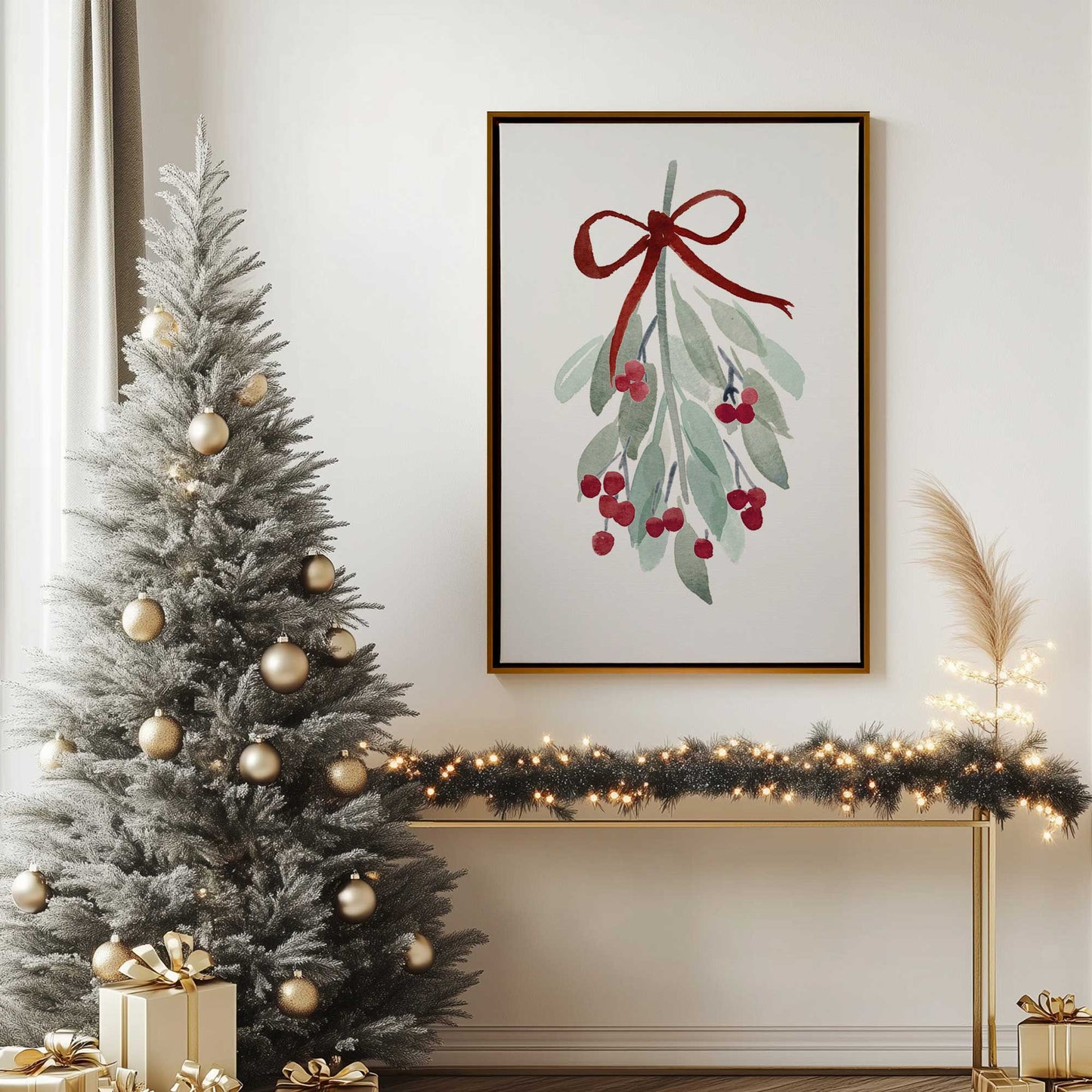 Picture of art in a room