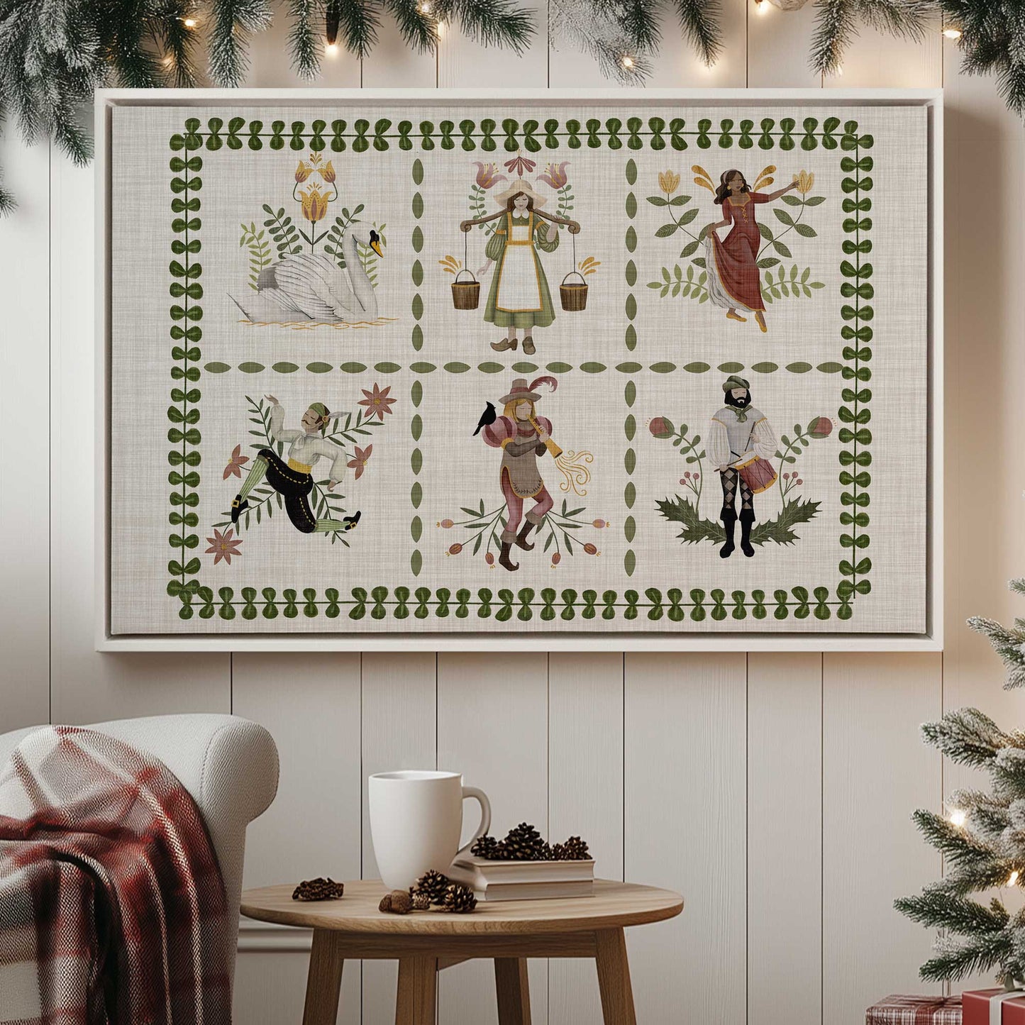 Picture of art in a room