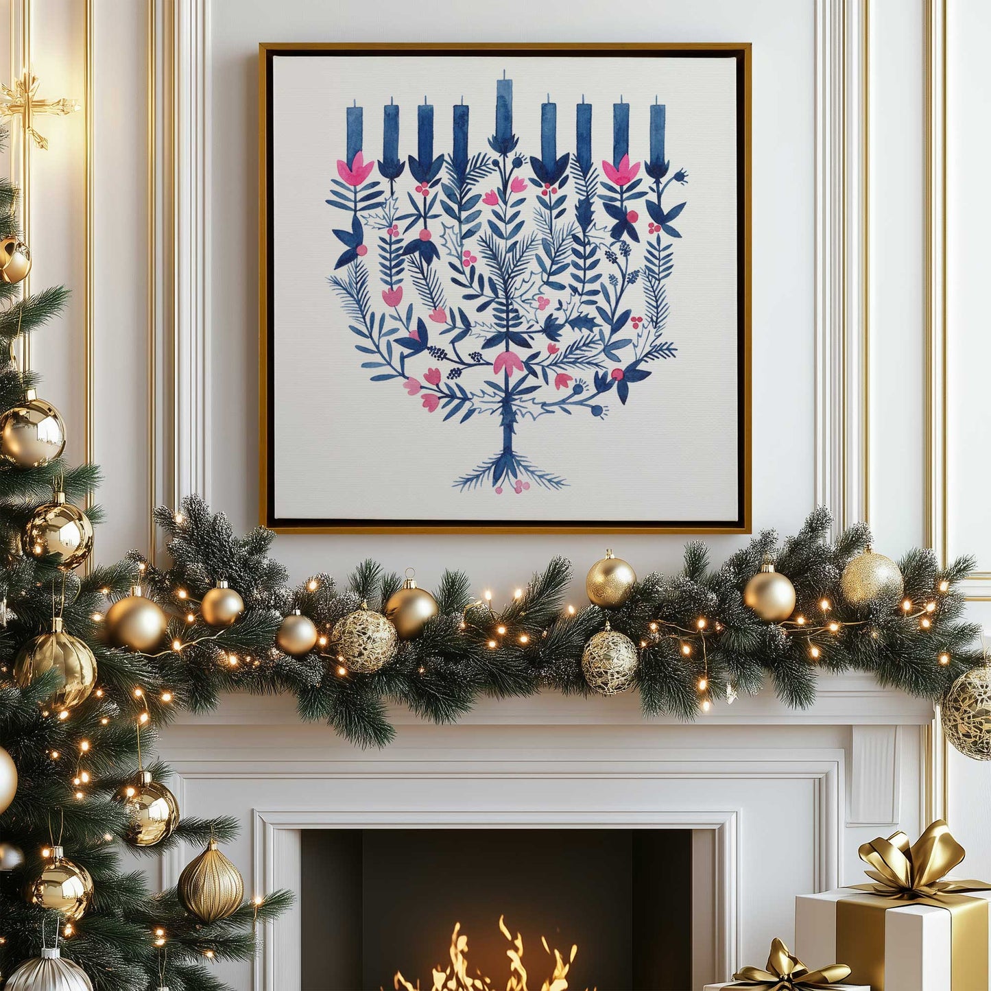 Picture of art in a room