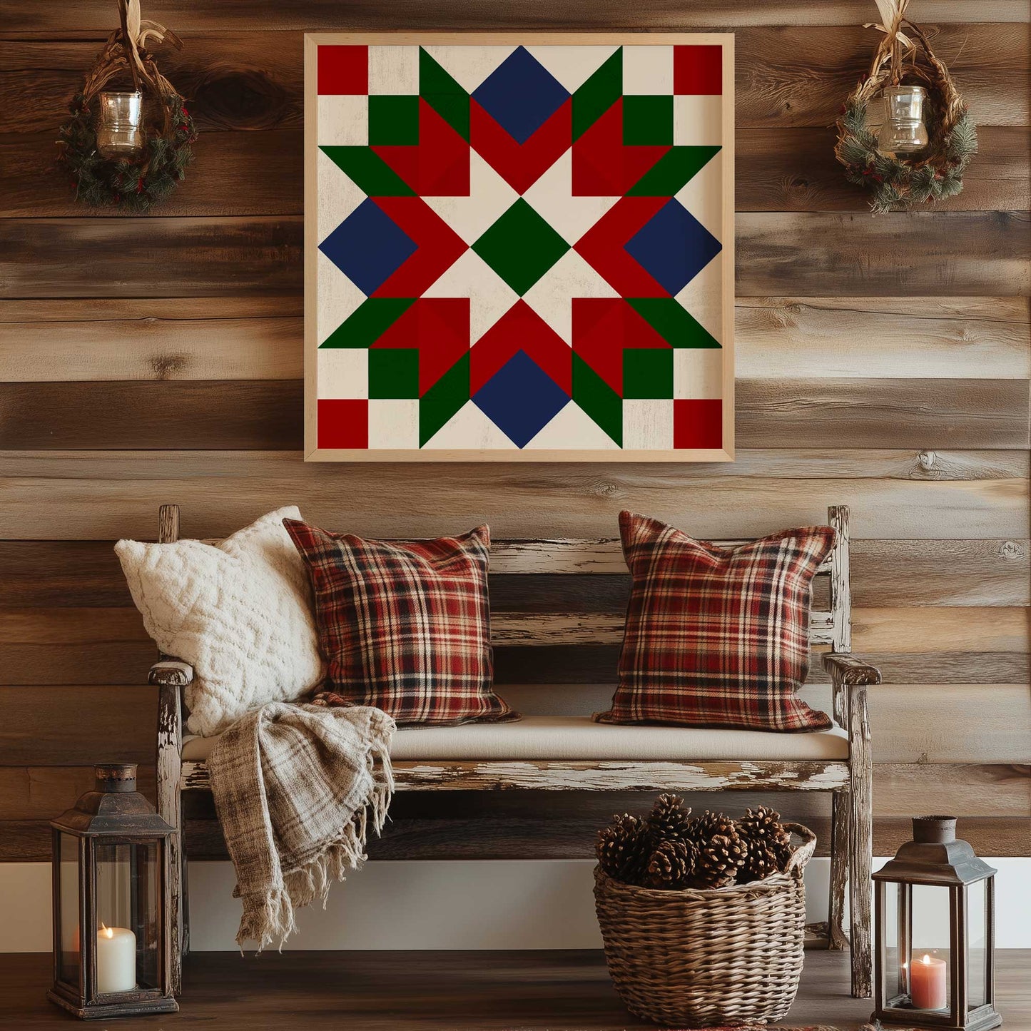 Picture of art in a room