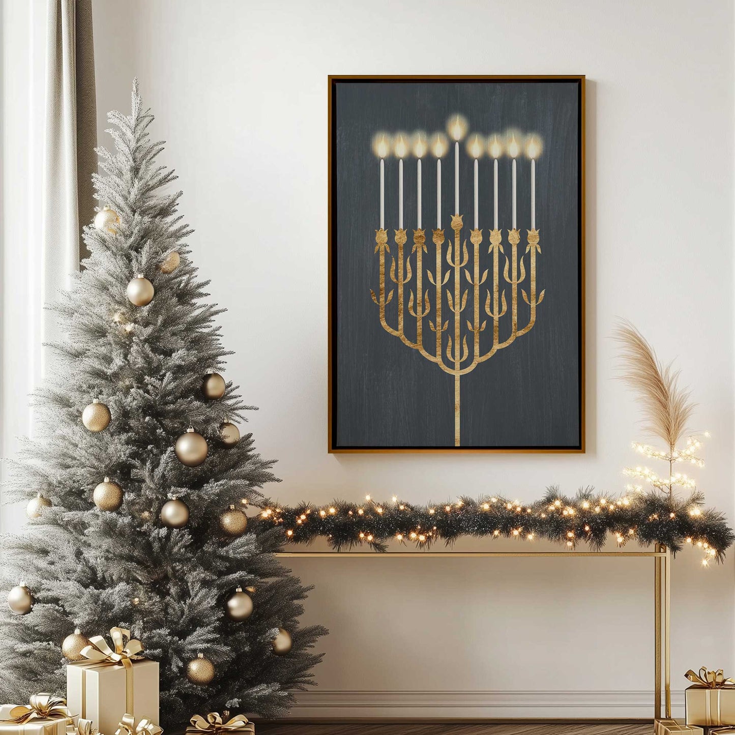 Picture of art in a room