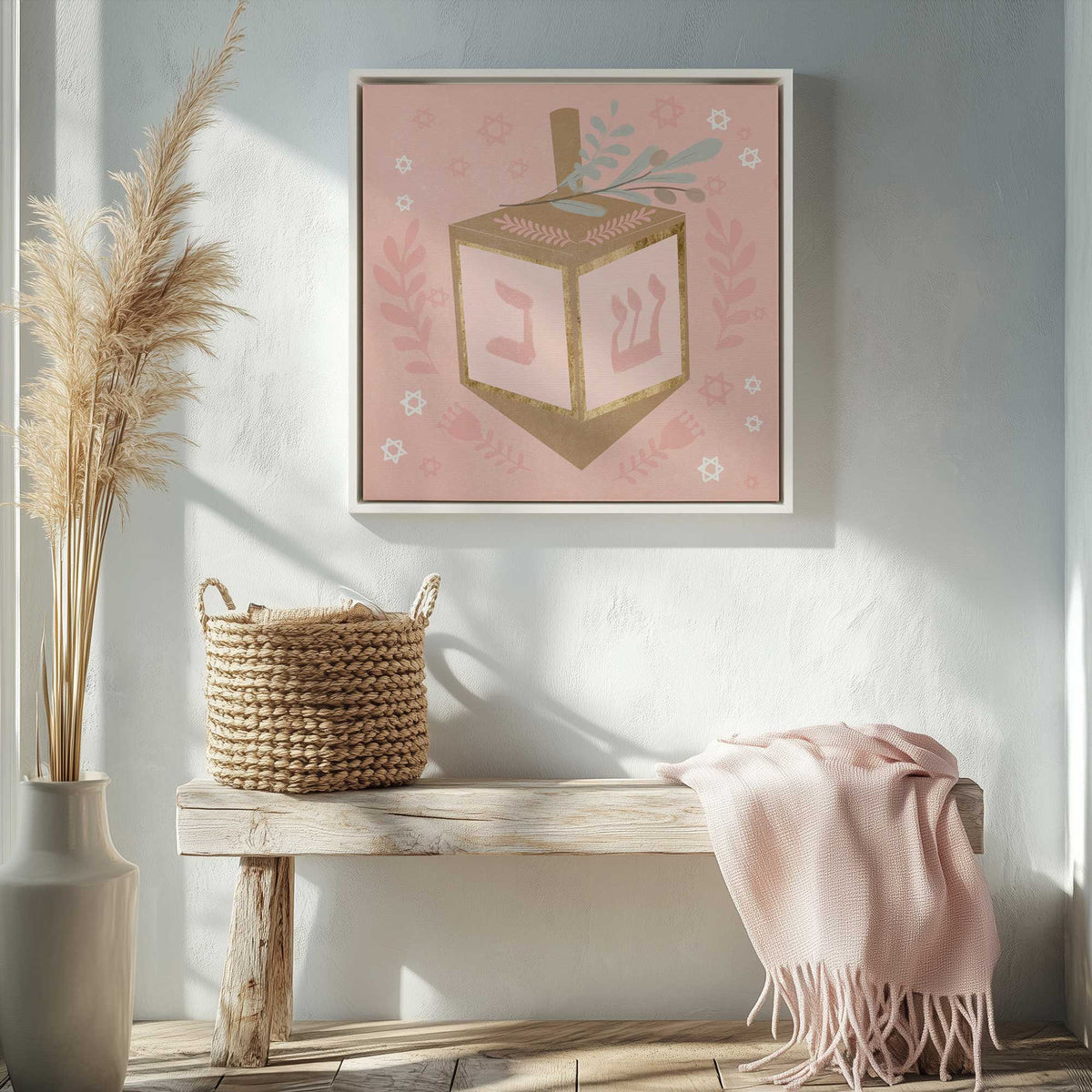 Picture of art in a room