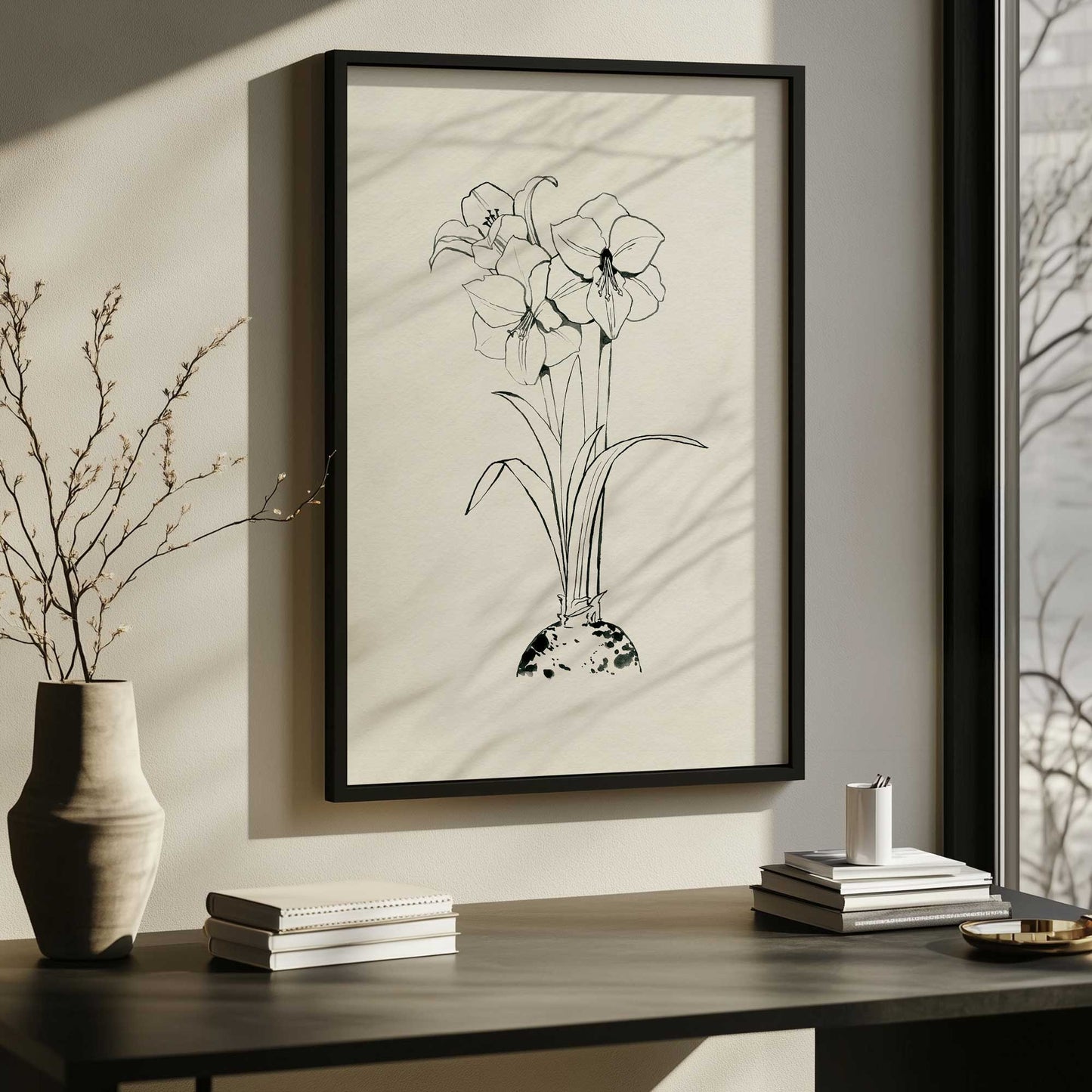 Picture of art in a room