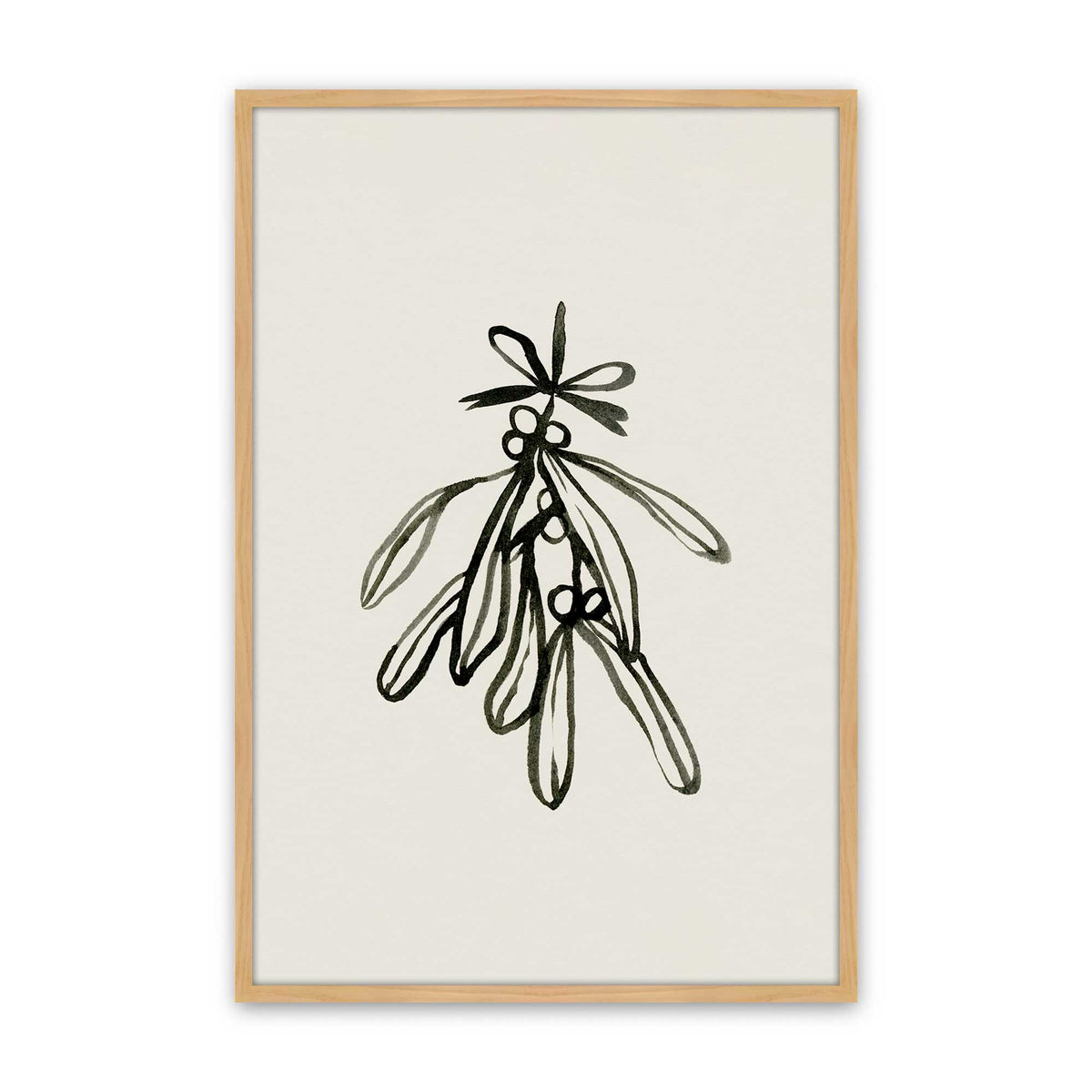 Berry Merry Doodle, Set of 3 Paper Prints