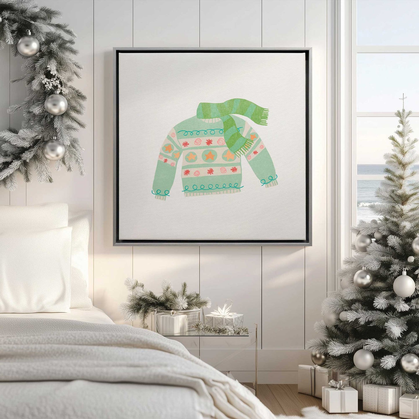 Picture of art in a room