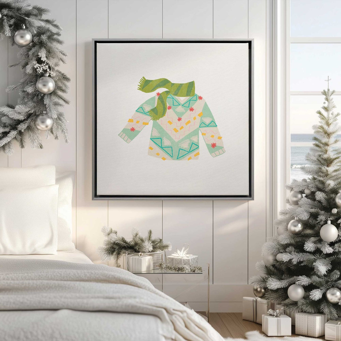 Picture of art in a room