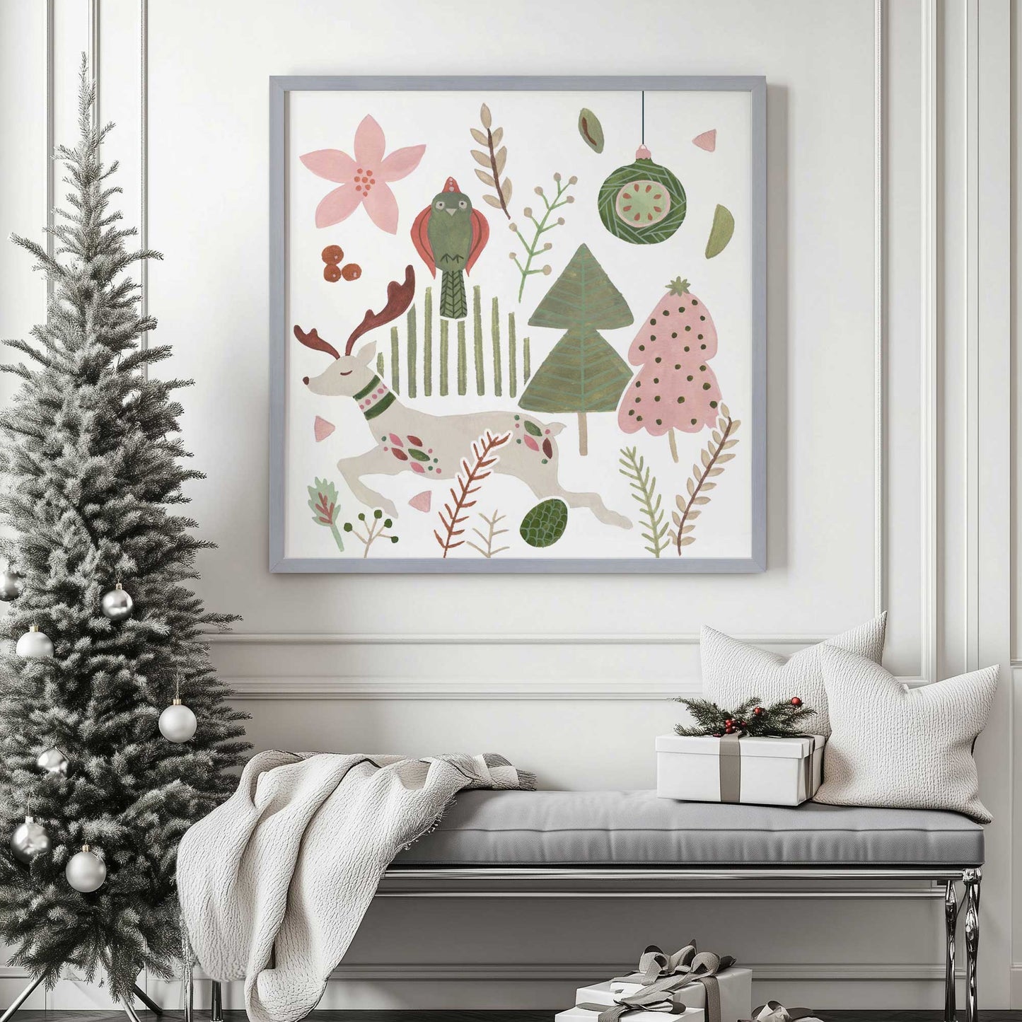 Picture of art in a room