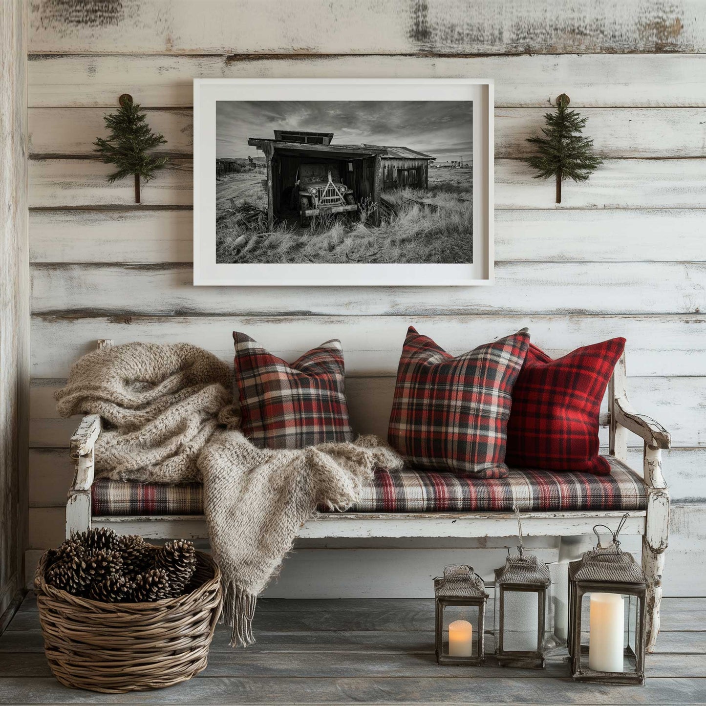 Picture of art in a room