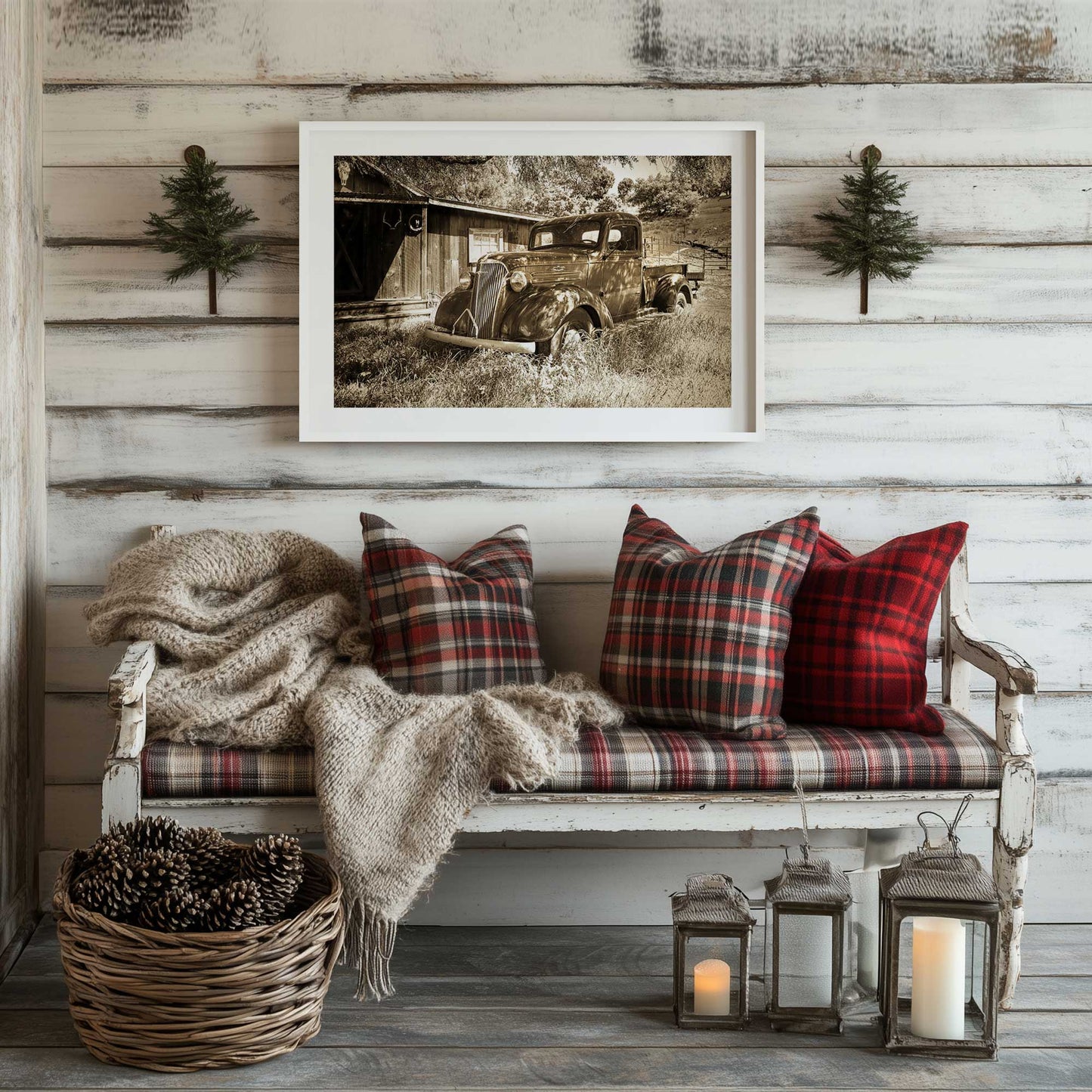 Picture of art in a room