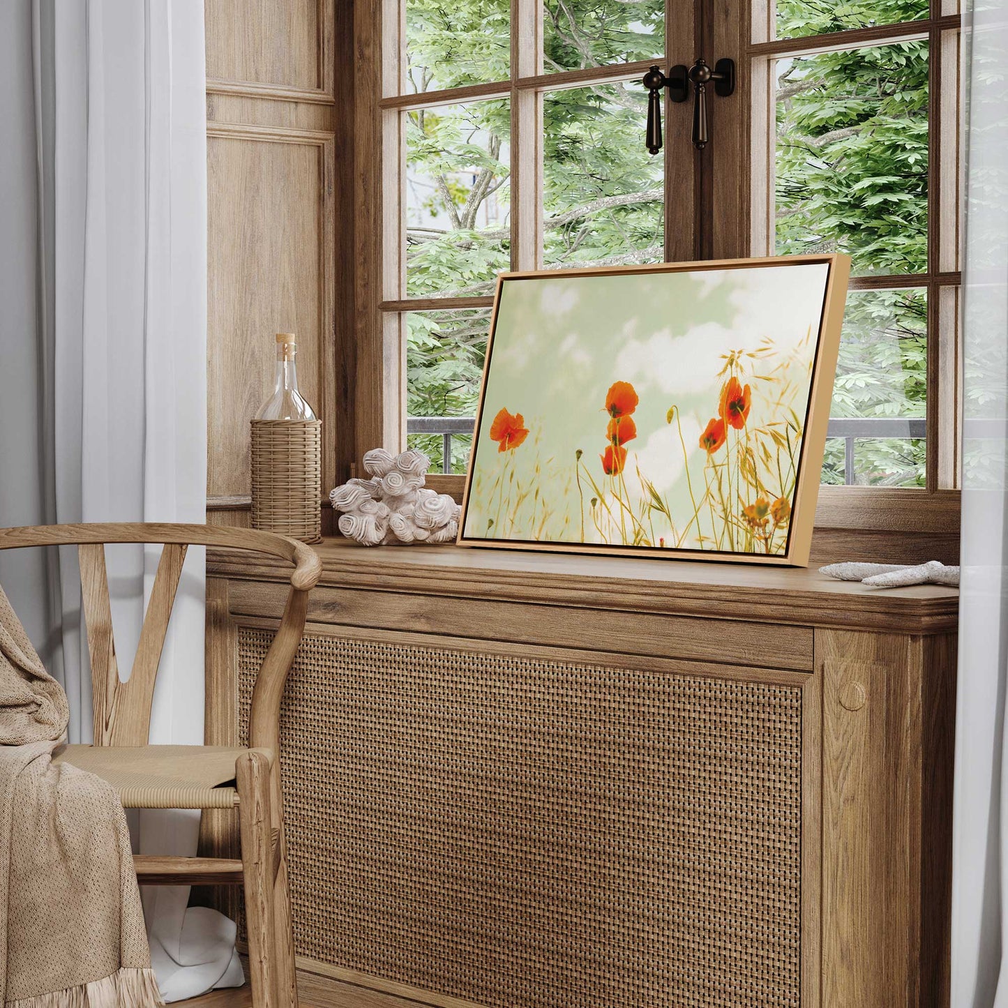 Art piece on the wall