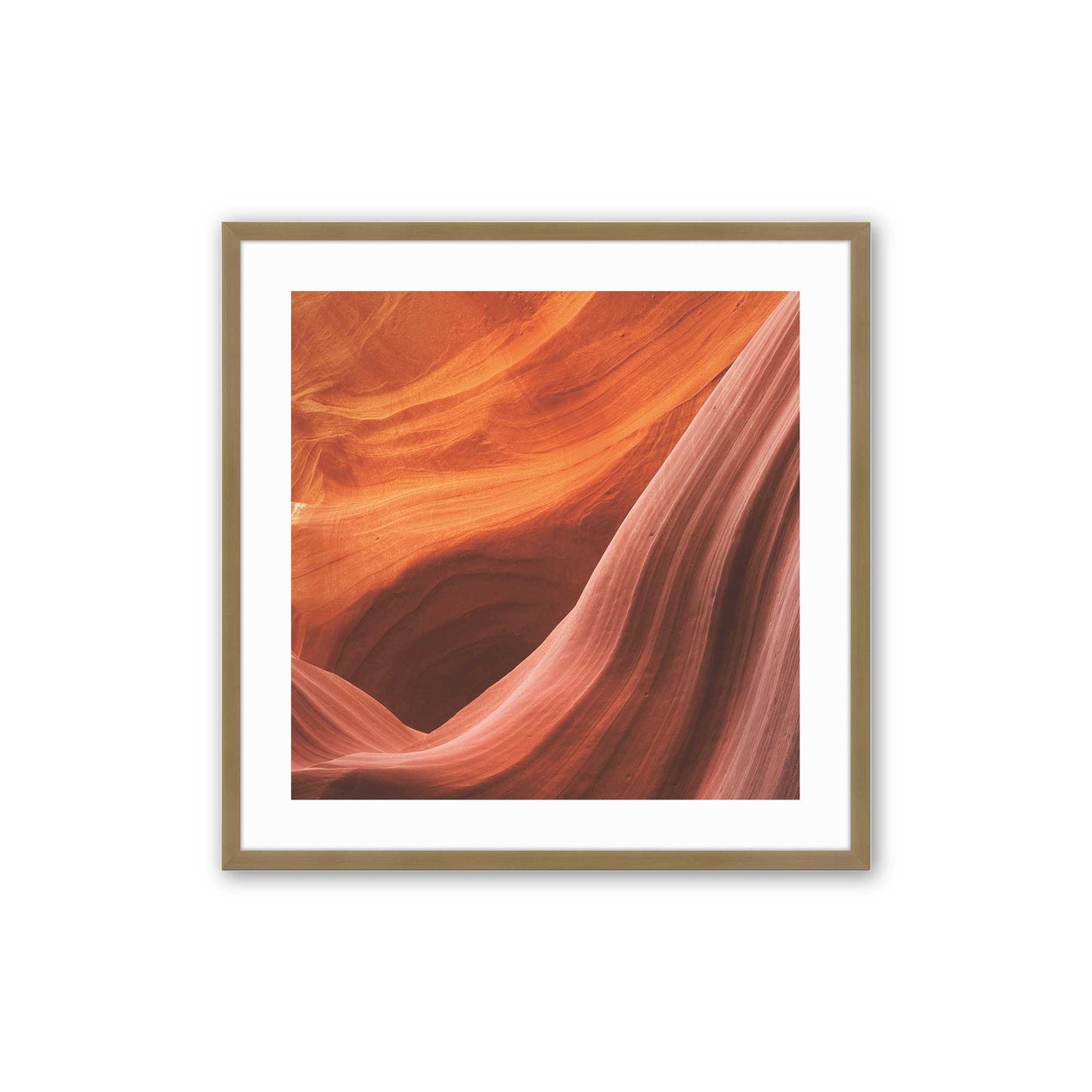 Sunlit Stones Art Print