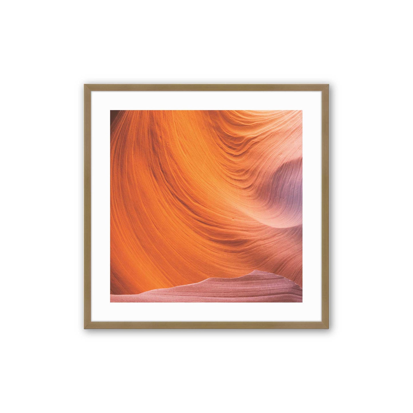 Sunlit Stones Art Print