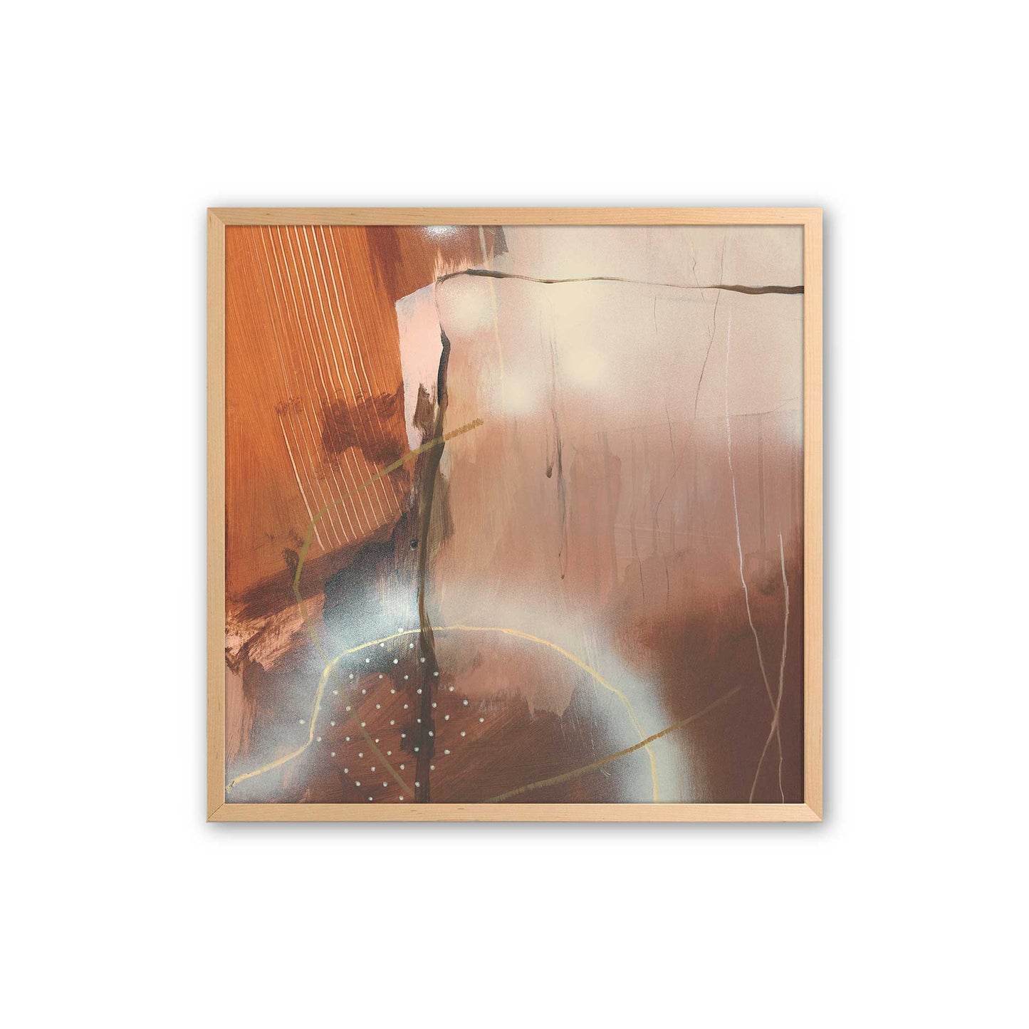 Serene Currents Art Print, Set of 2