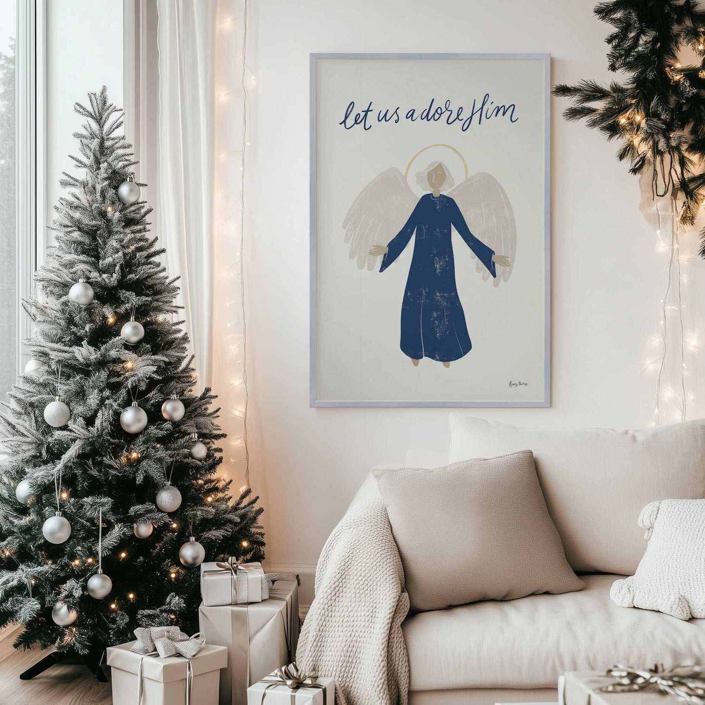 Picture of art in a room